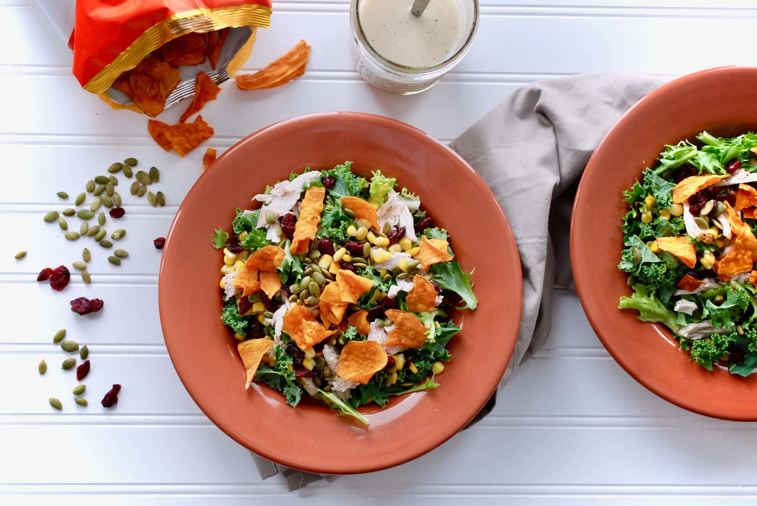 Harvest Salad with Leftover Turkey
