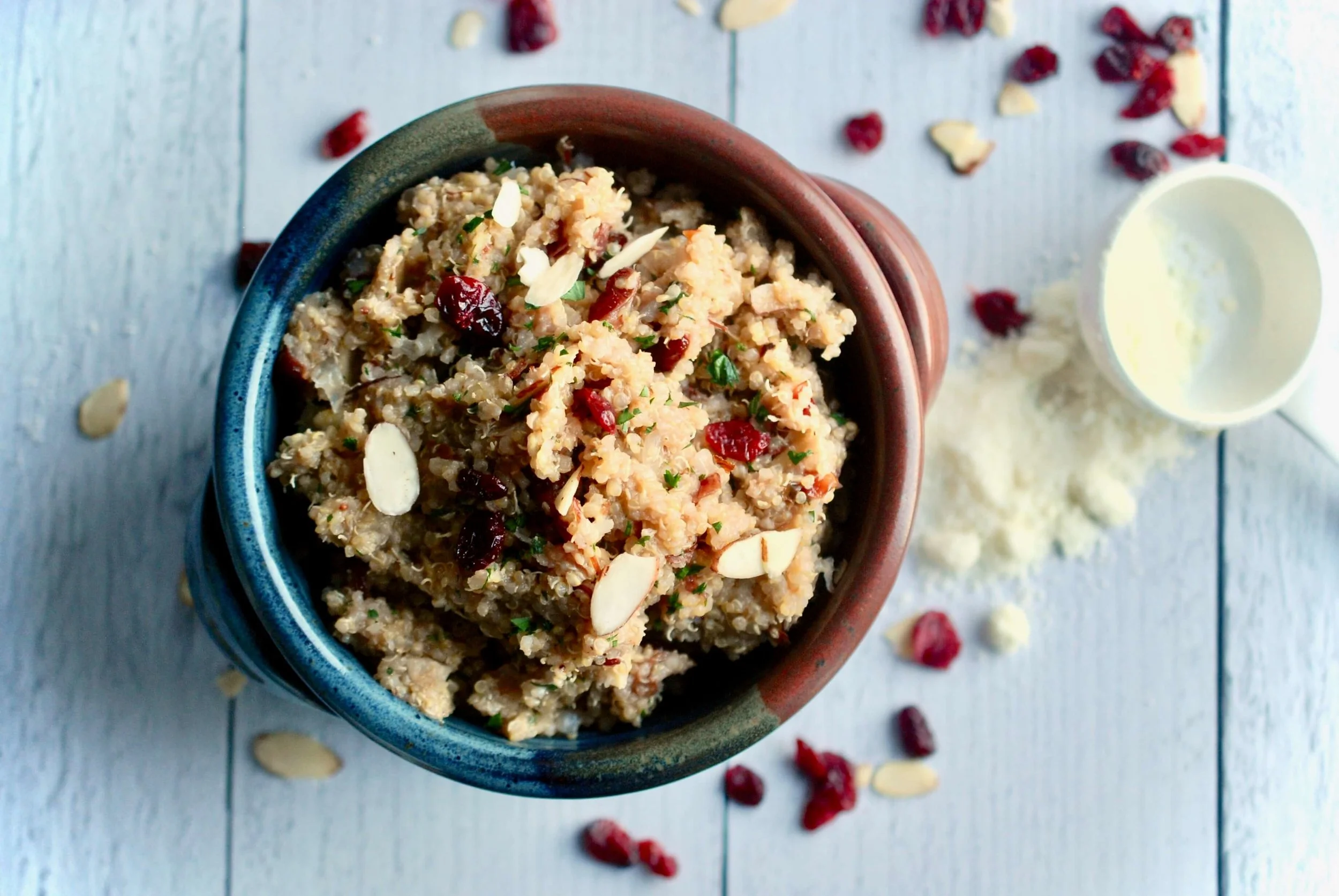 Instant Pot Cranberry Almond Quinoa