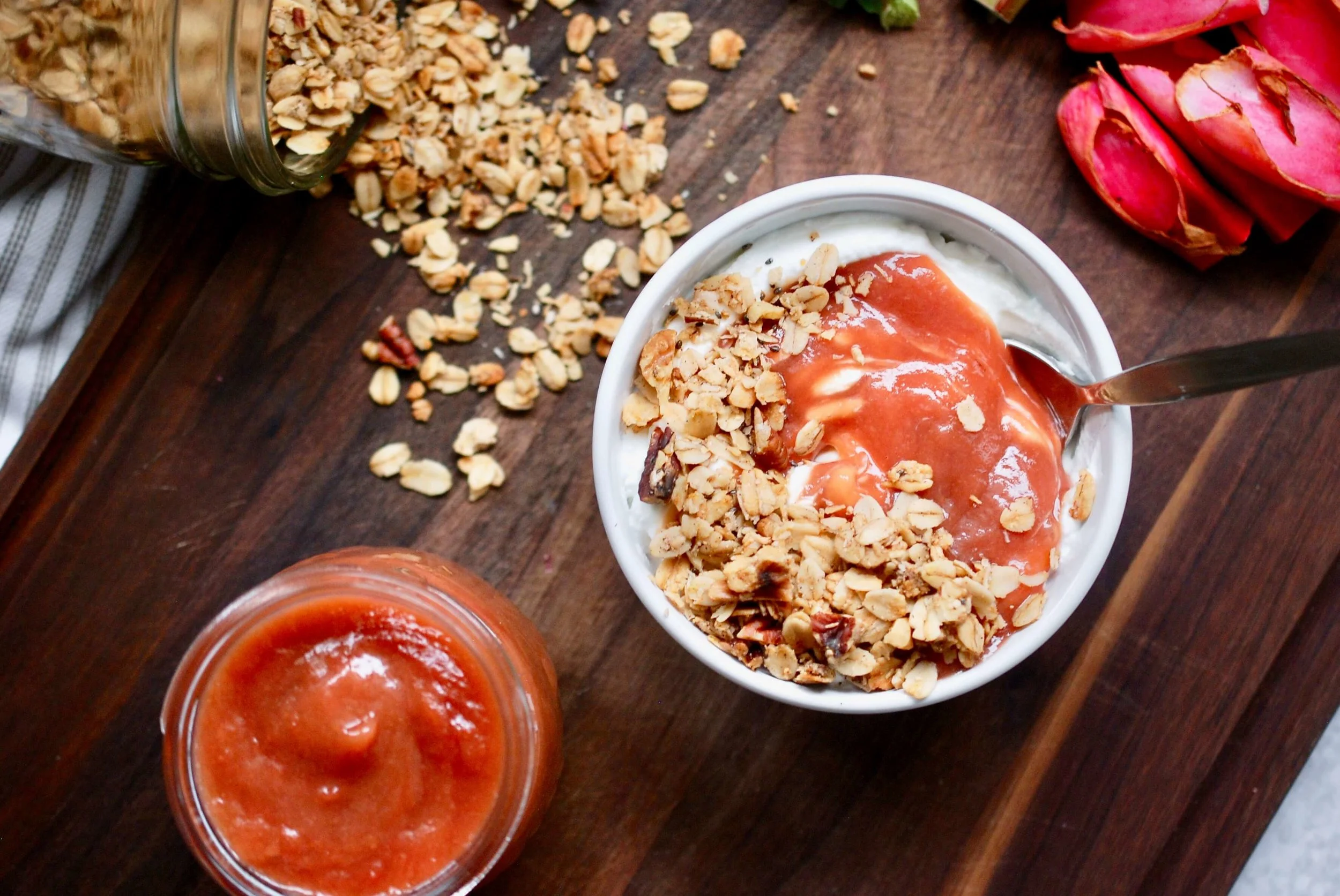 Two-Ingredient Rhubarb Sauce