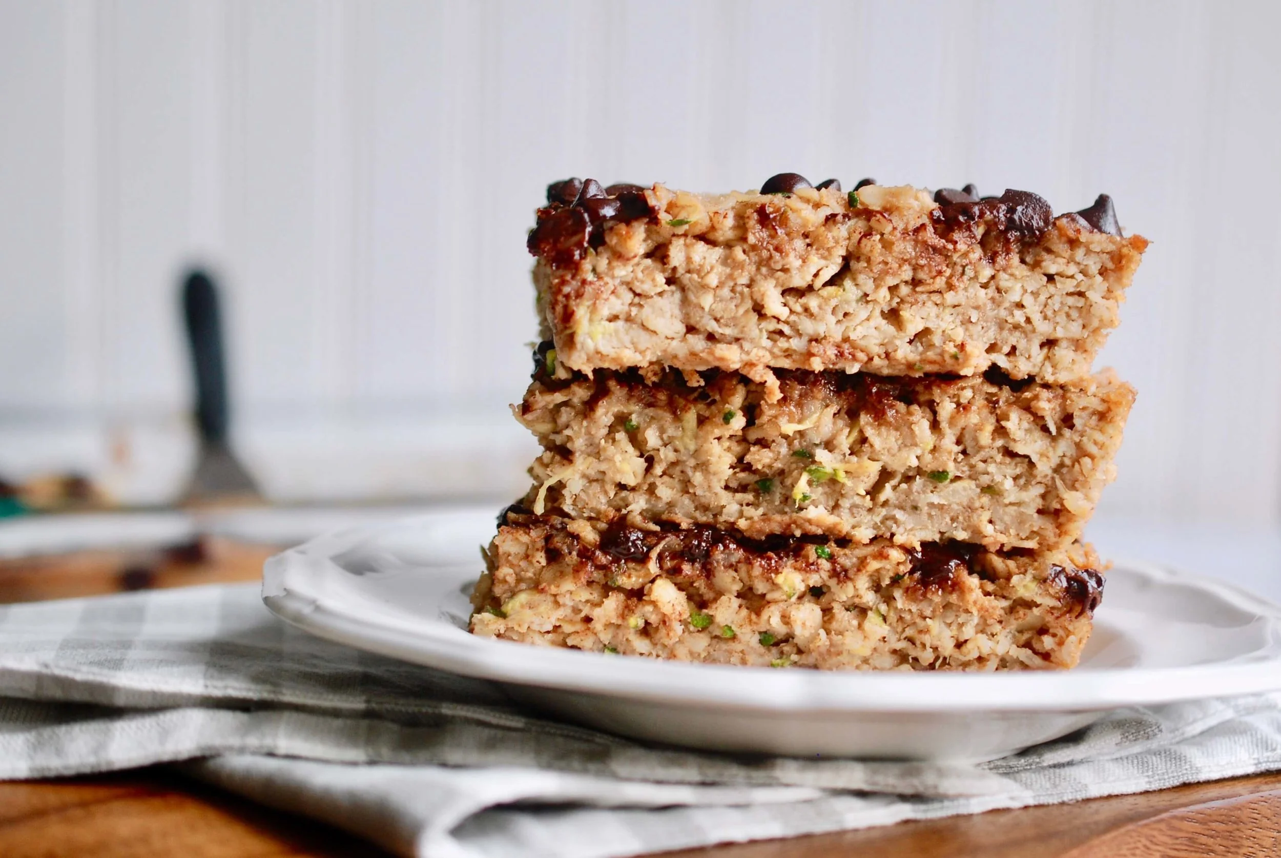 Zucchini Bread Baked Oatmeal