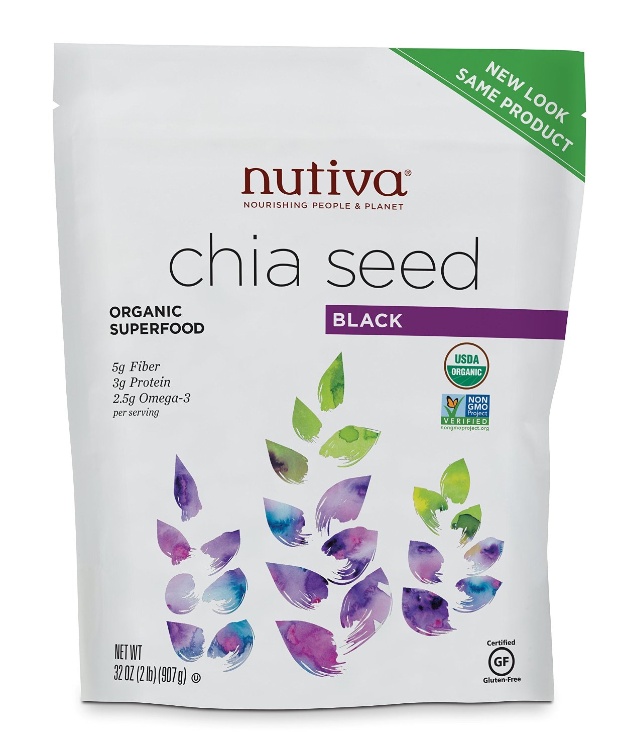 Nutiva Organic Chia Seeds Black