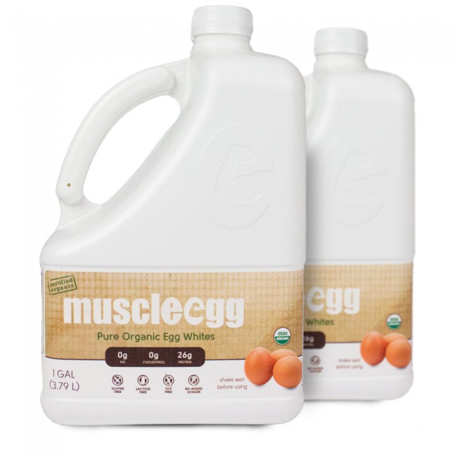 MuscleEgg — Organic Egg Whites (2 gallons)