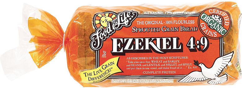 Food for Life, Ezekiel 4:9 Bread, Original Sprouted, Organic Protein Bread