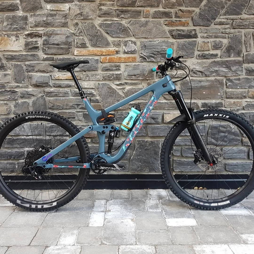 New bike day with some custom graphics!