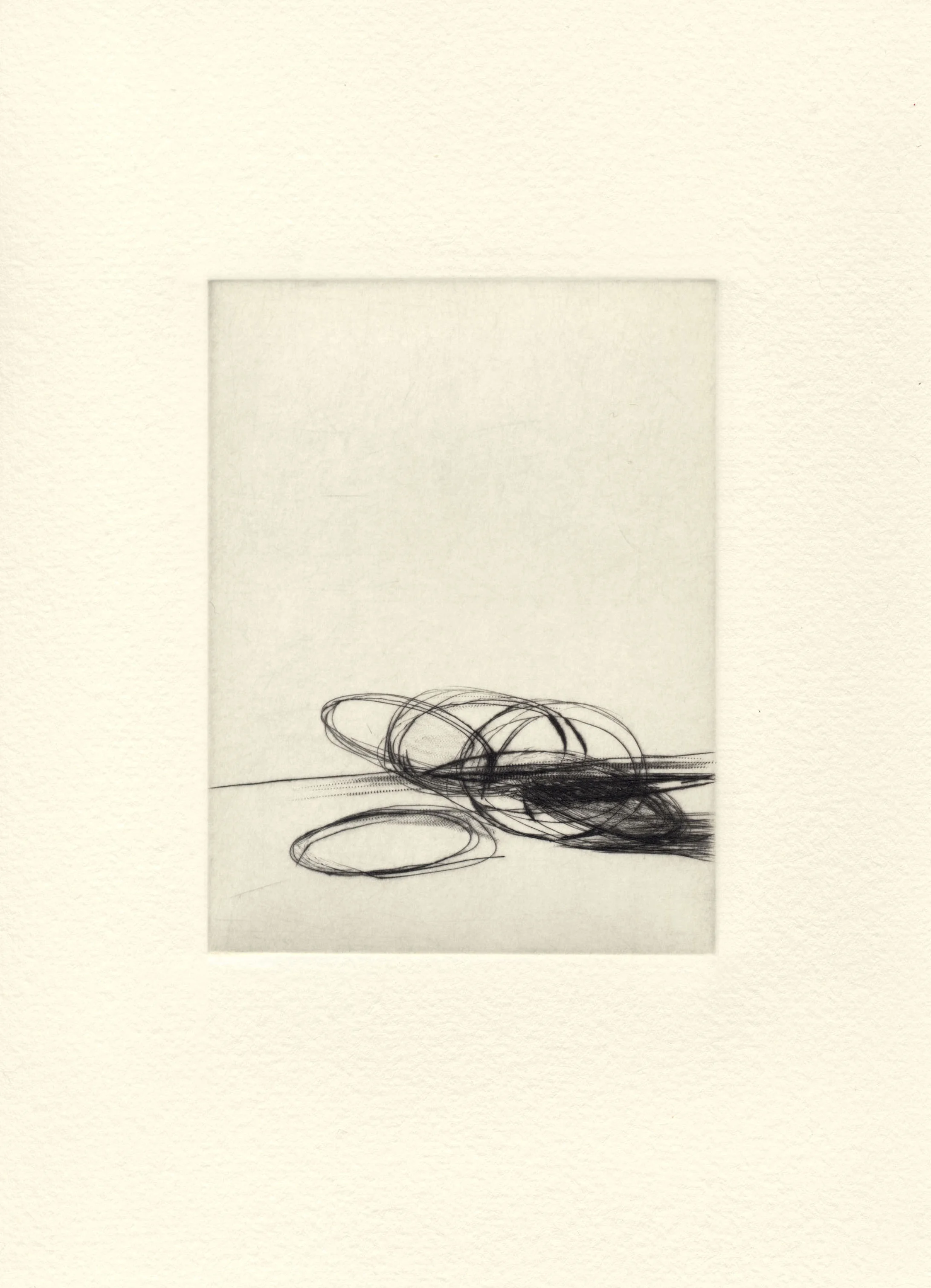 2016 drypoint 4" x 3"