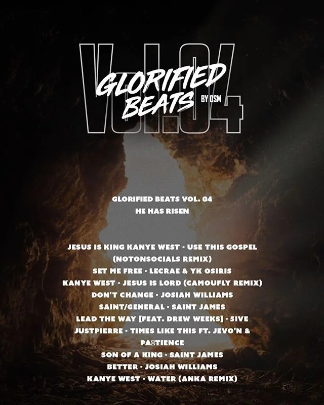 Track list for glorified beats goes 🔥🔥