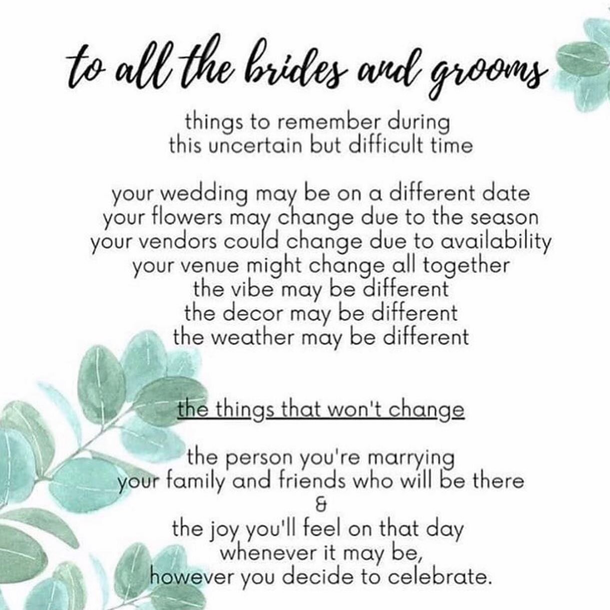 Such a good reminder. So much love and planning go into your special events that we need to remember why it&rsquo;s so special!!