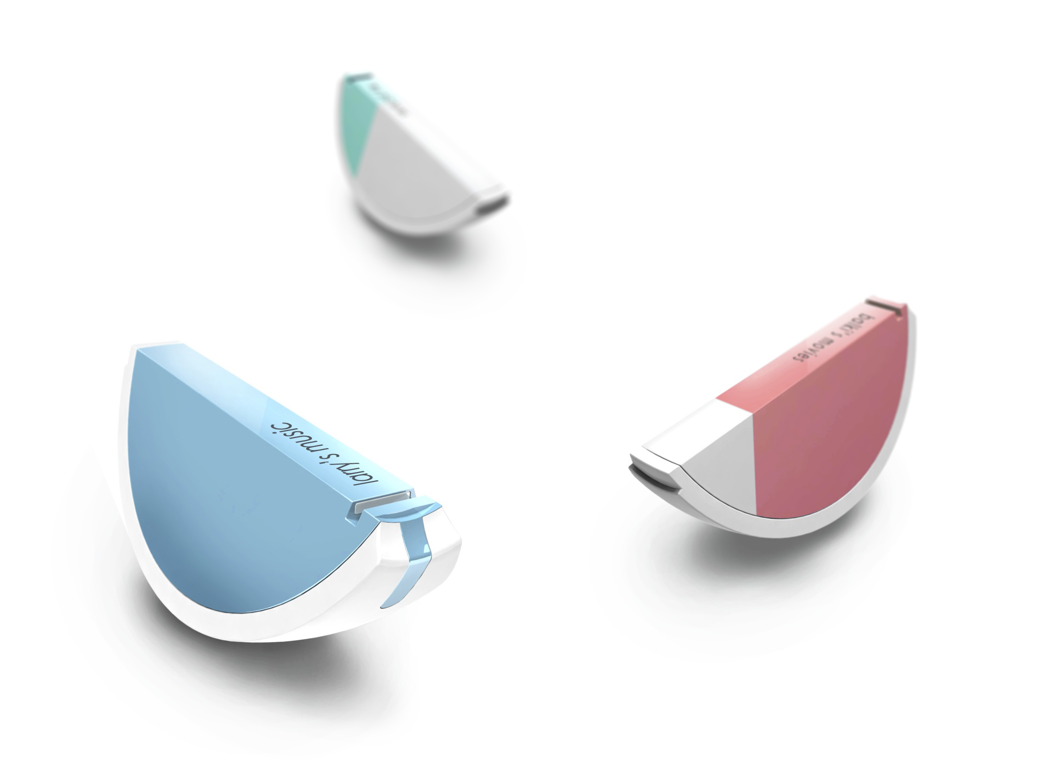 The design brings the information out of the computer putting it into the users hand. By physically interacting with each slice, users can organize and place files accordingly.