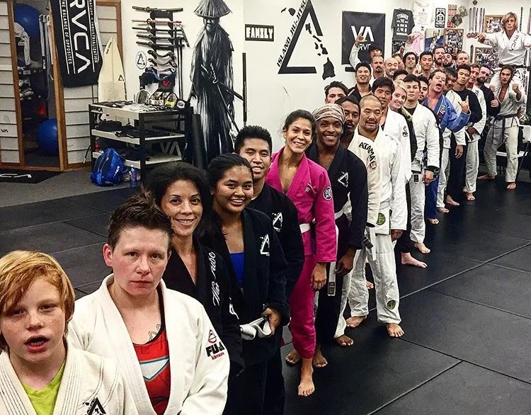Photo from last month, but trained last night. First time had a few seconds of clarity while rolling and remembering elementary fundamentals more and more now. In surfing I know how to conserve energy and flow energy to make things work in your favor. Jiu Jitsu since I'm not able to yet, really shows weakness via mentally and physically. It's interesting though applying learning techniques from surfing and shaping , those same building blocks and methods seem to apply lately to Jiu Jitsu and business. Making everything much more rewarding as it all melts into one.