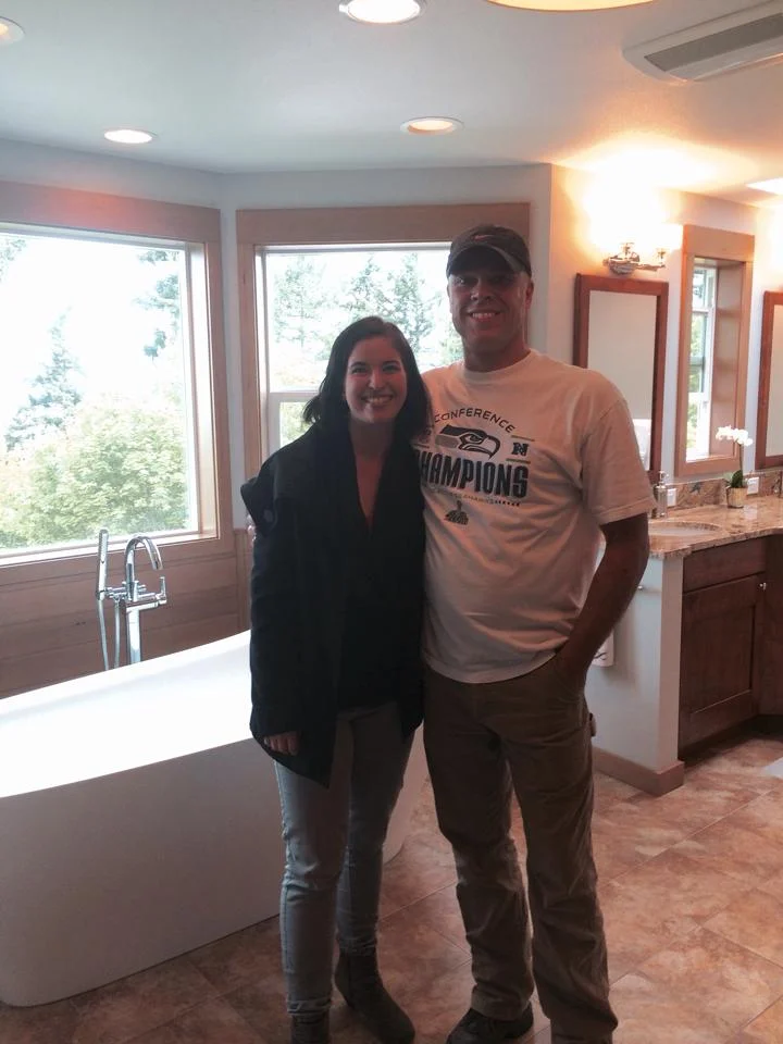 Here I am, so grateful to have worked with this AMAZING contractor!