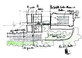 Sketch by Renzo Piano