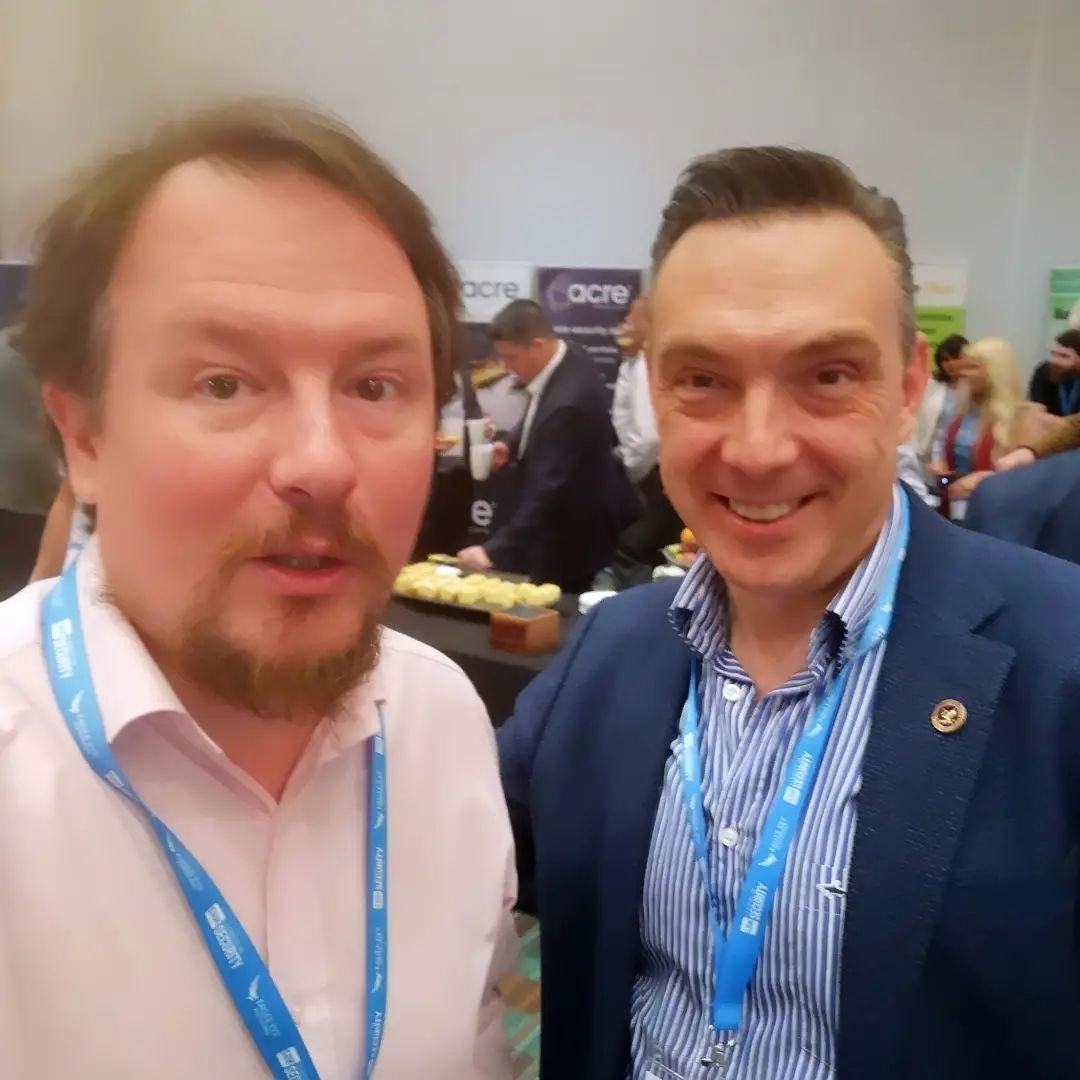 Great times in Manchester with many friends including @ivan_ivanovich.ms @advent_im_md @kssltd @optimalrisk and many more already and it's just the first coffee break at Security Leaders here at the Hilton!