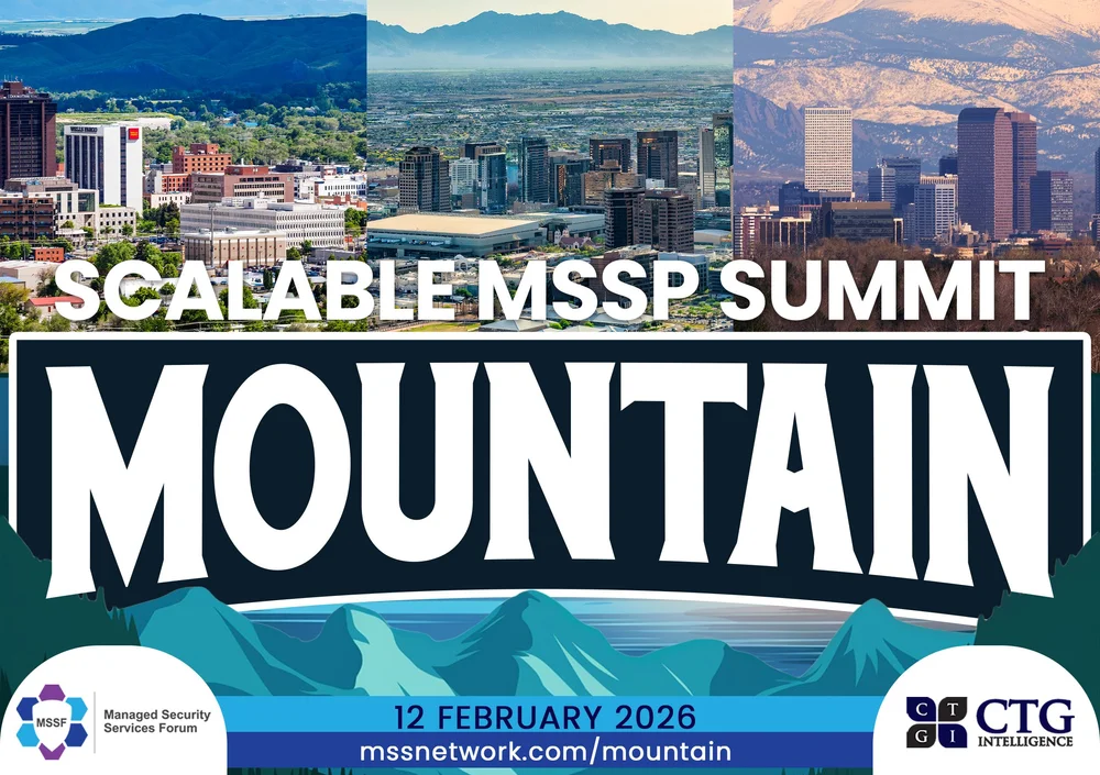 Scalable MSSP Summit Mountain Event Postcard
