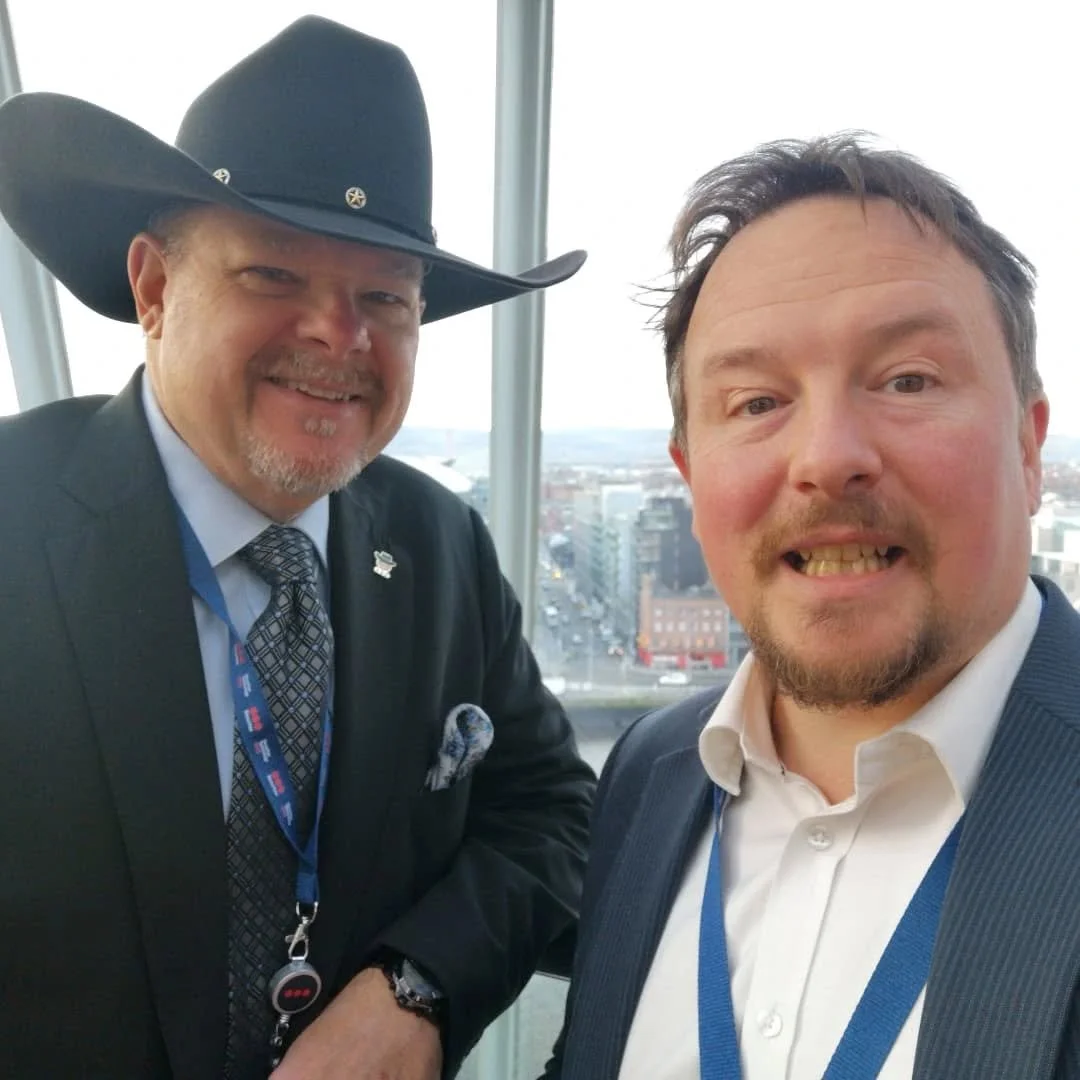 Great to start #asiseurope with @charles.andrews.cso in Dublin this morning!