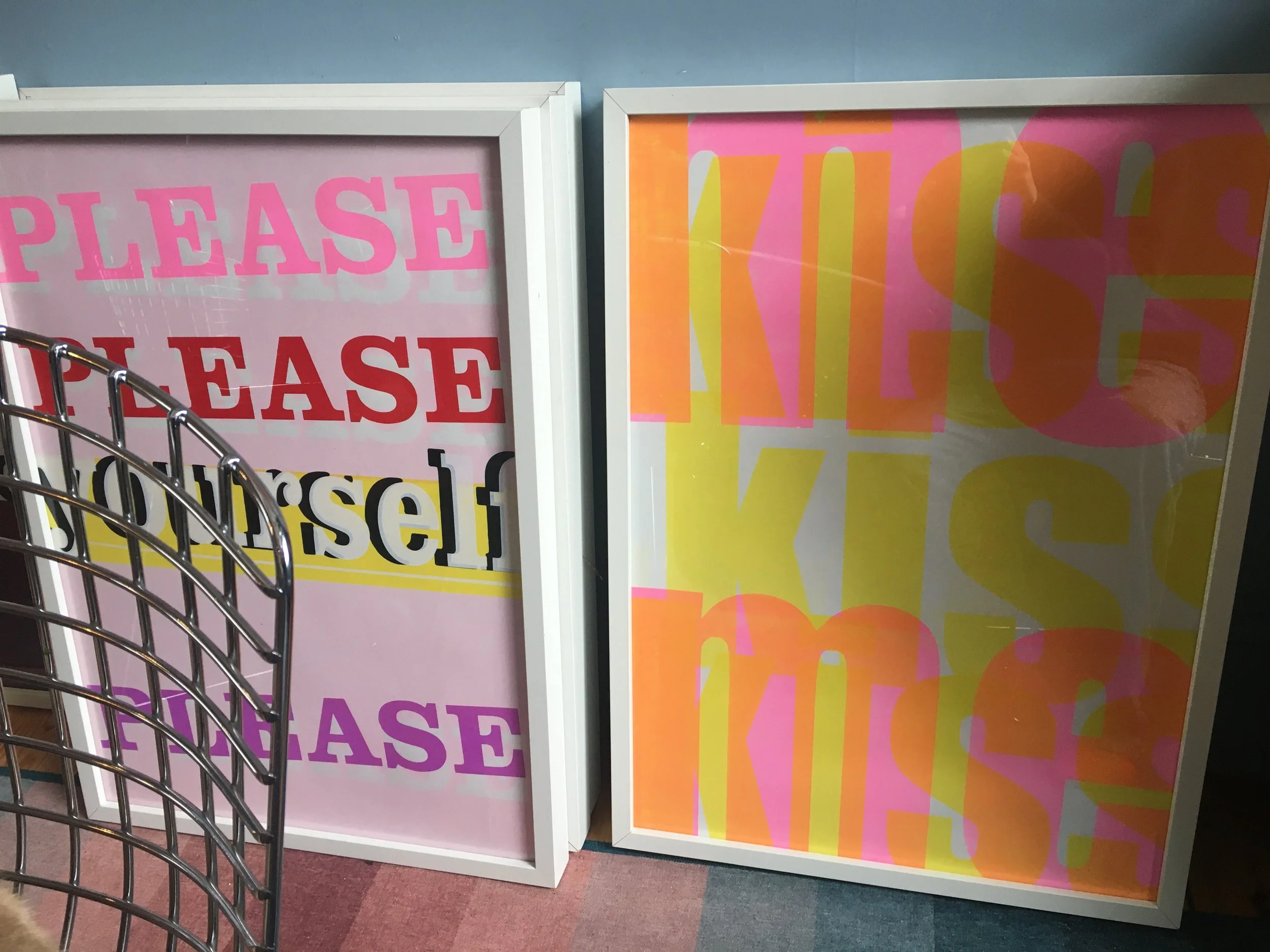 screen prints by Fredrik for open
