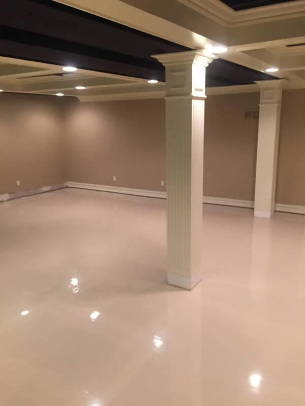 Beige Epoxy Floor Flooring Ideas