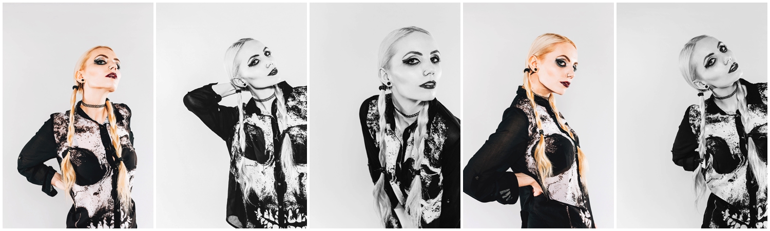  An alternatative fashion shoot with model Eloise Wyatt photographed by Victoria and Edited by Ed Brown 