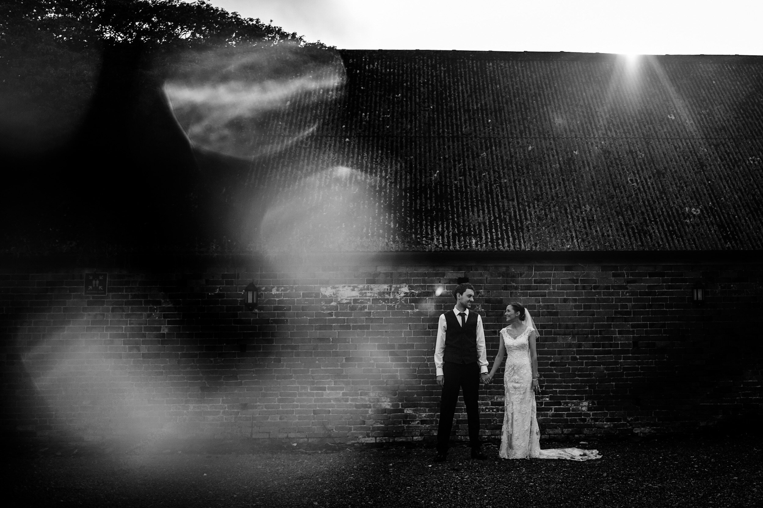 Shustoke Farm Barns Midlands Creative Wedding Photographer