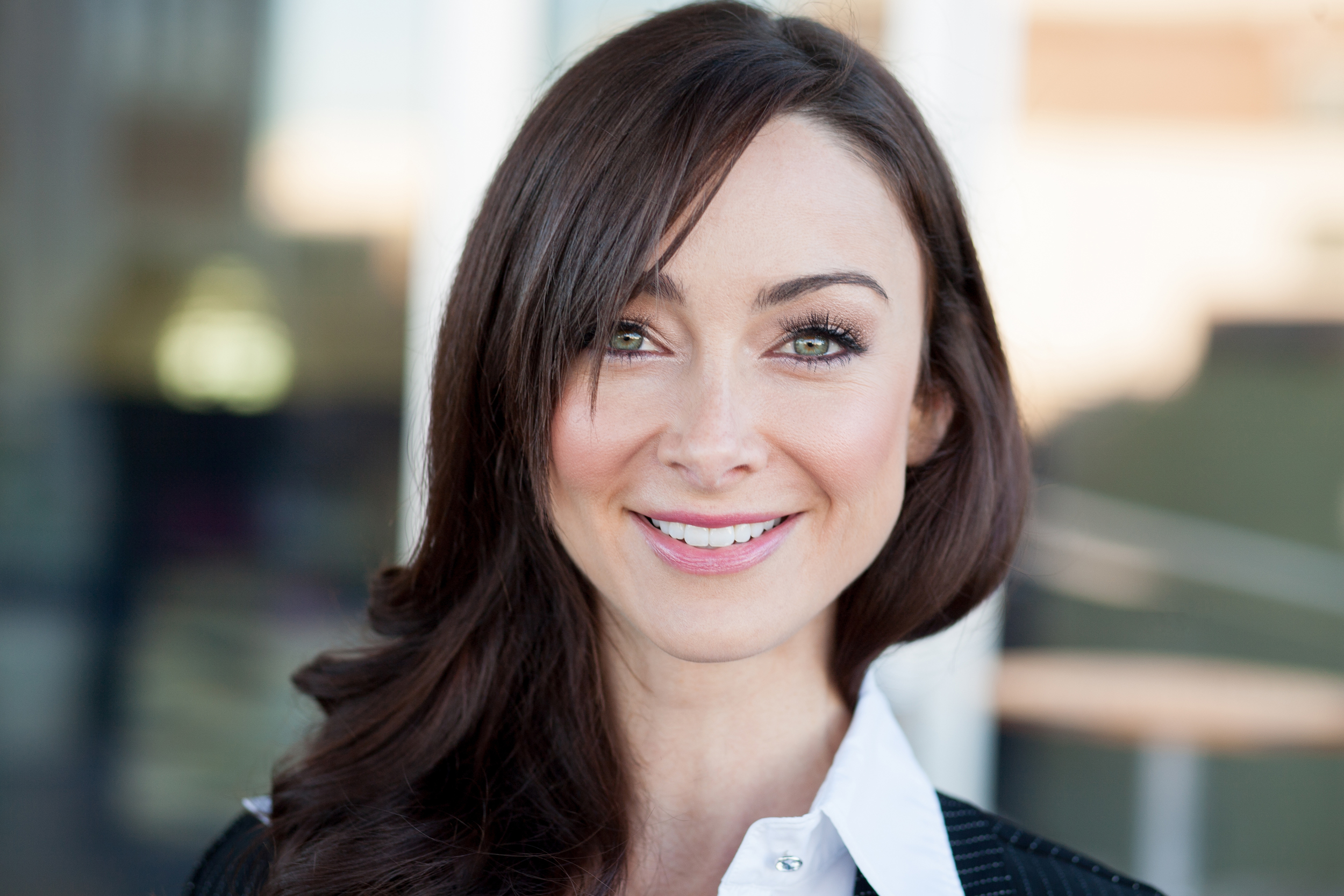 Headshot of a Hoffman International model. Picture by booker t brown photography