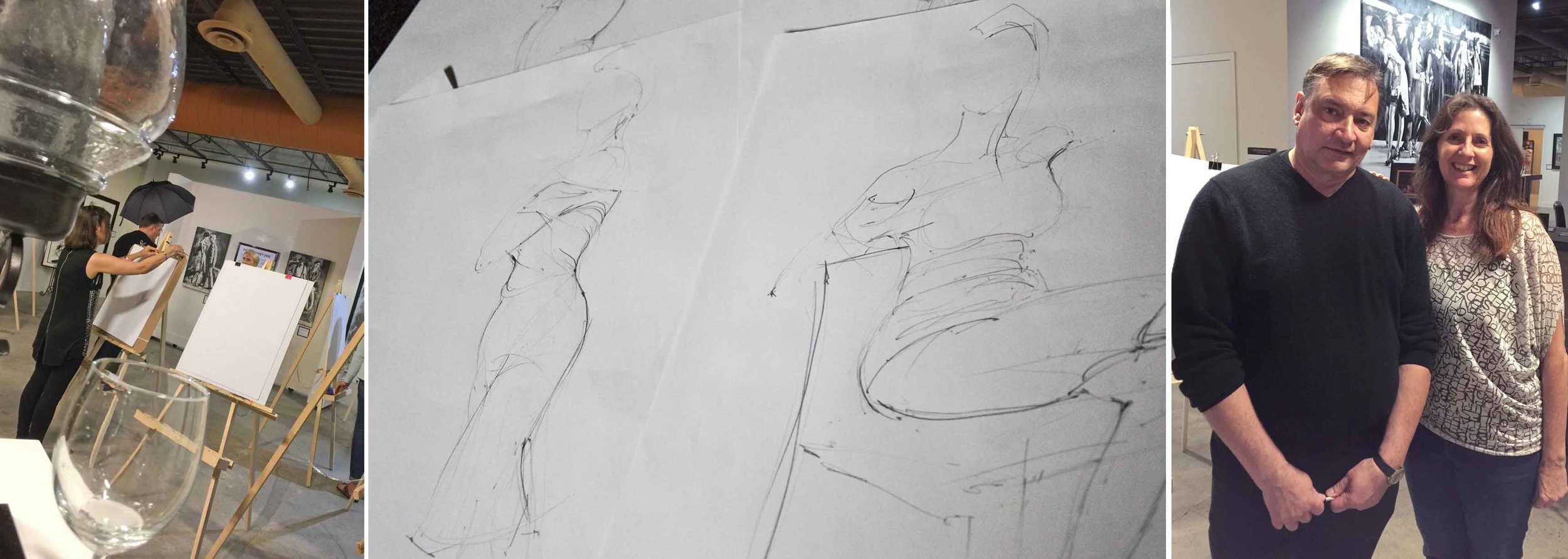 Always a good time to get some live figure drawing in. To sit in a workshop instructed by Charles Malinsky was absolute thrill. His work can be viewed at Artworld Fine Art Gallery or visit his website. http://www.charlesmalinsky.com/
