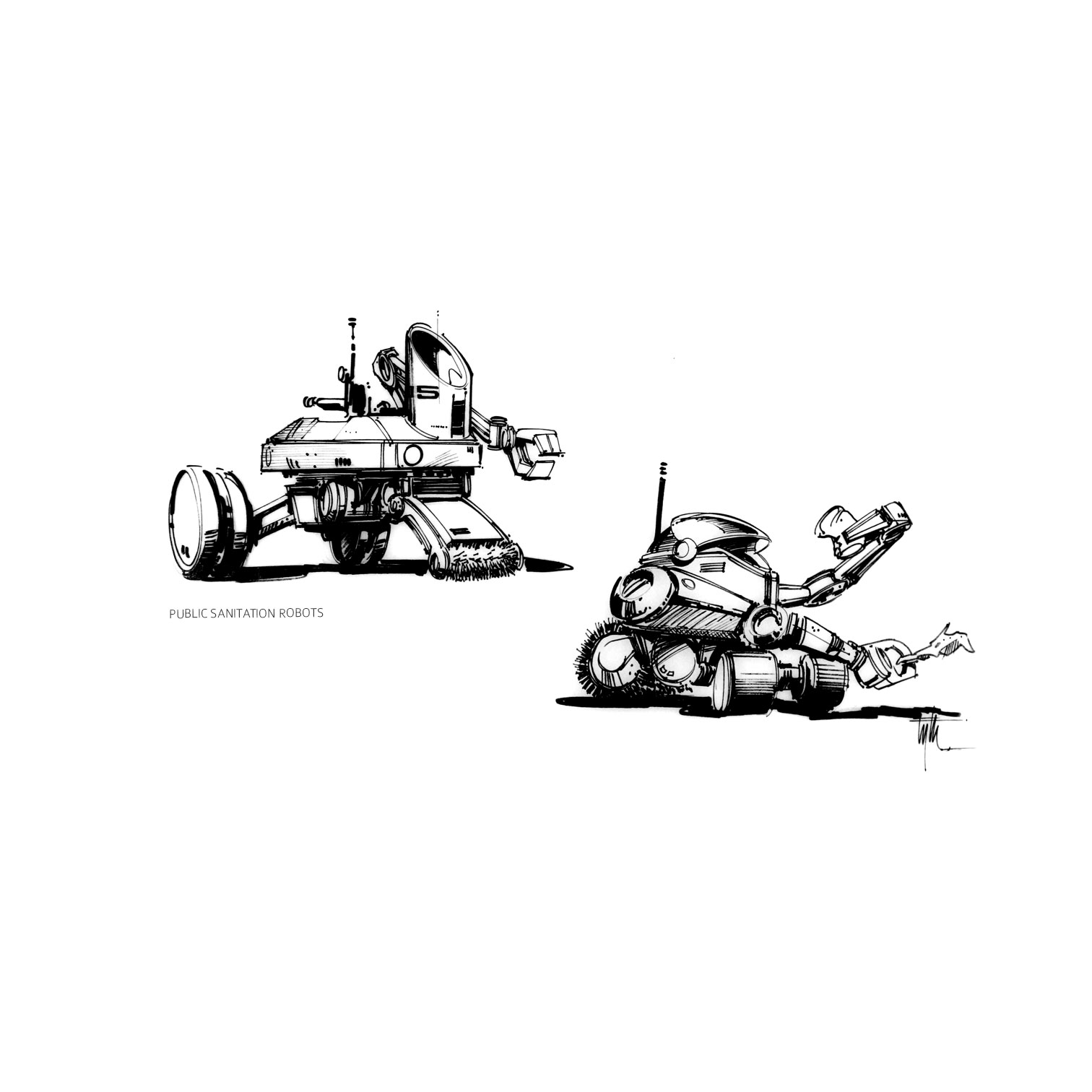 Sanitation Robots