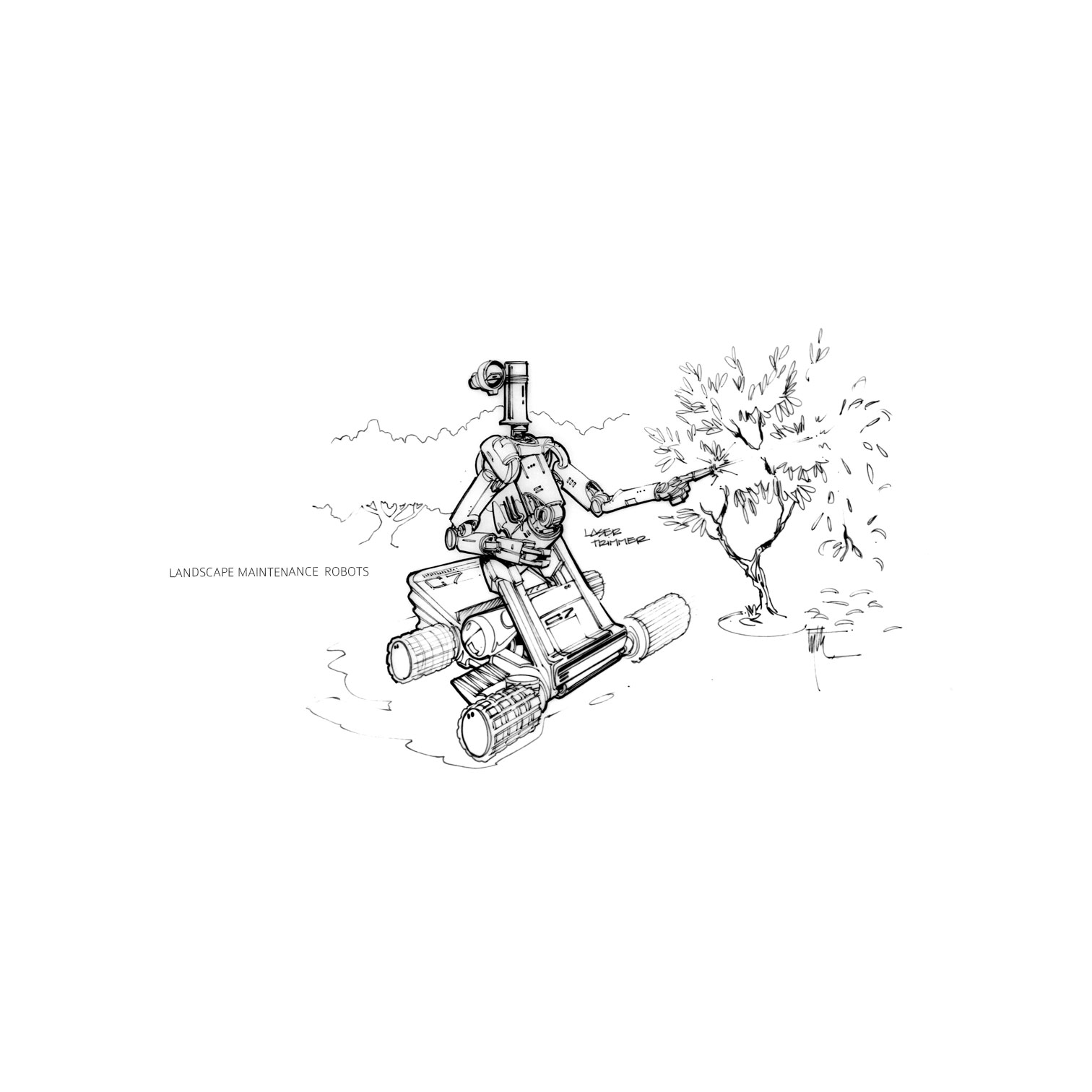 Landscape Maintenance Robot