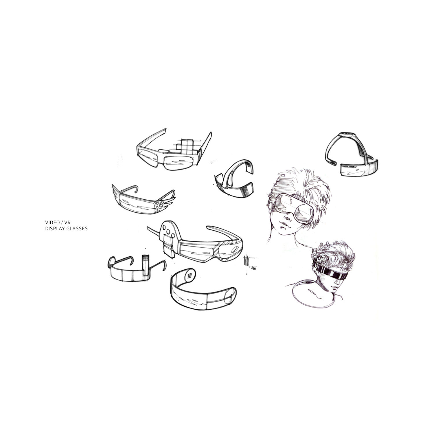 Video VR Display Glasses