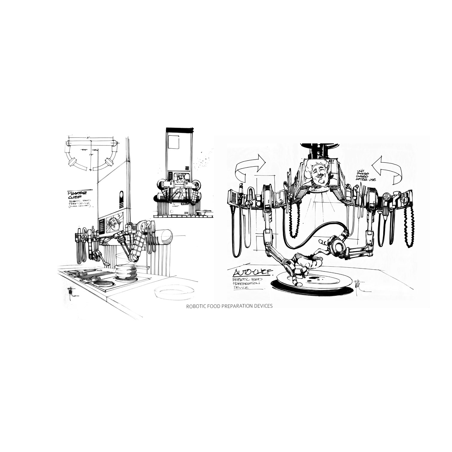 Robotic Cooking Chef