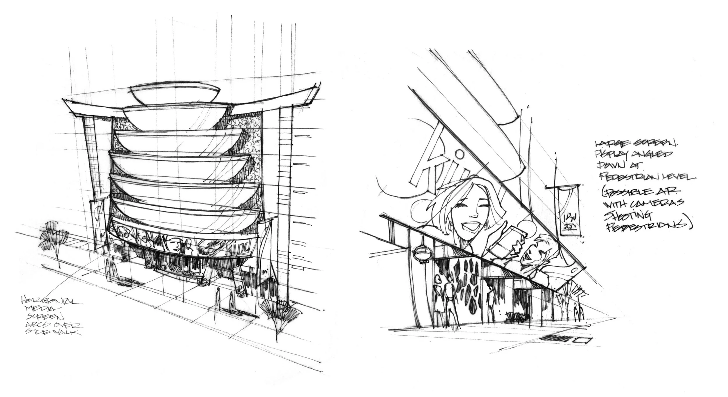 Hotel/Casino Facade - Architecture Design