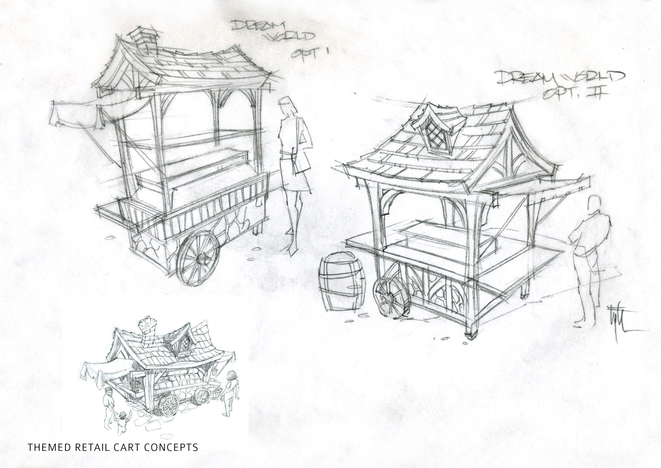 Themed Retail Cart Concepts