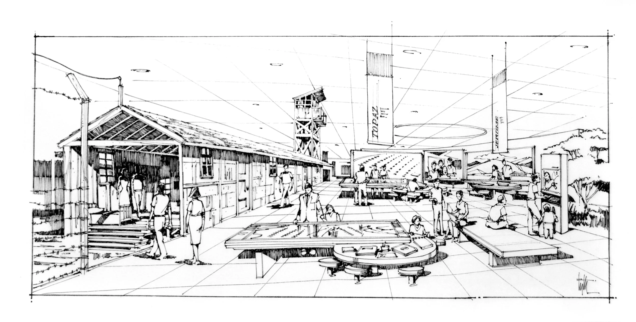 Japanese American Museum Exhibit Concept