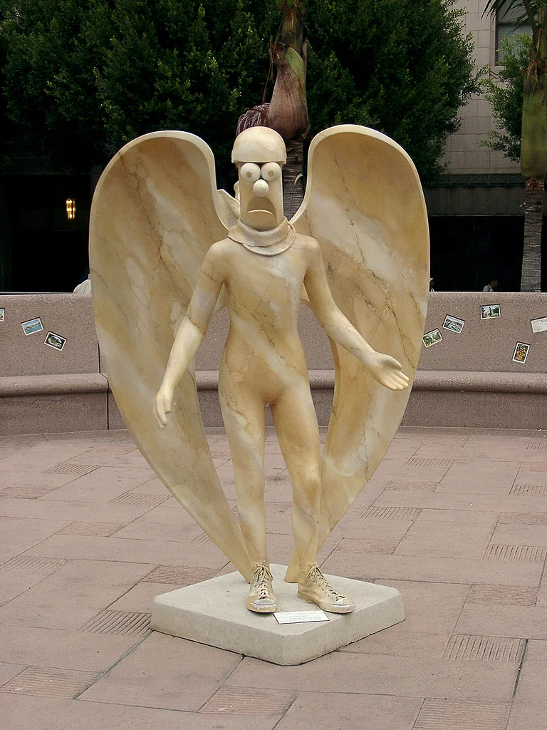 "Reluctant Angel" for City of Angels Benefit Project, Pershing Square, Downtown Los Angeles