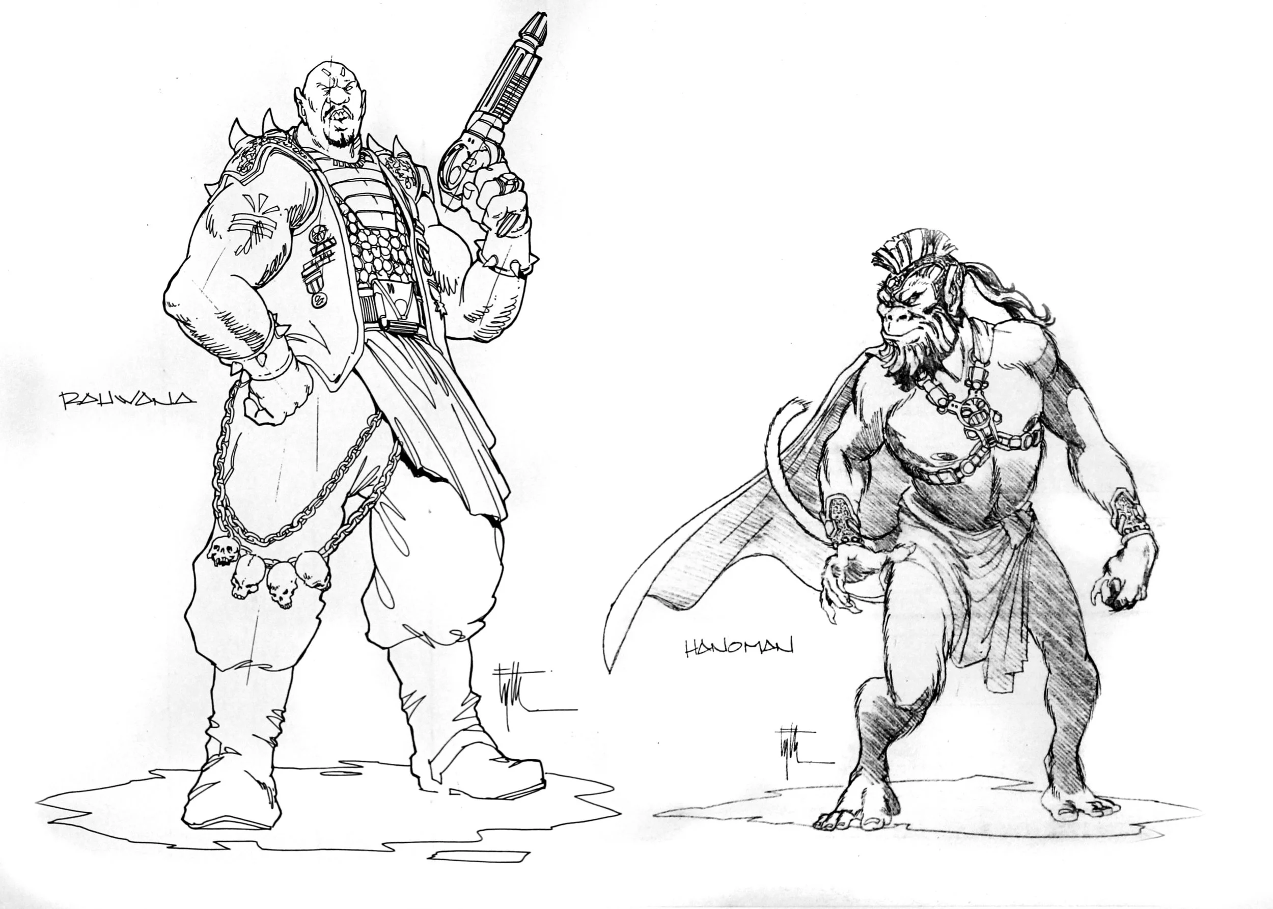 Character Design for Themed Attraction