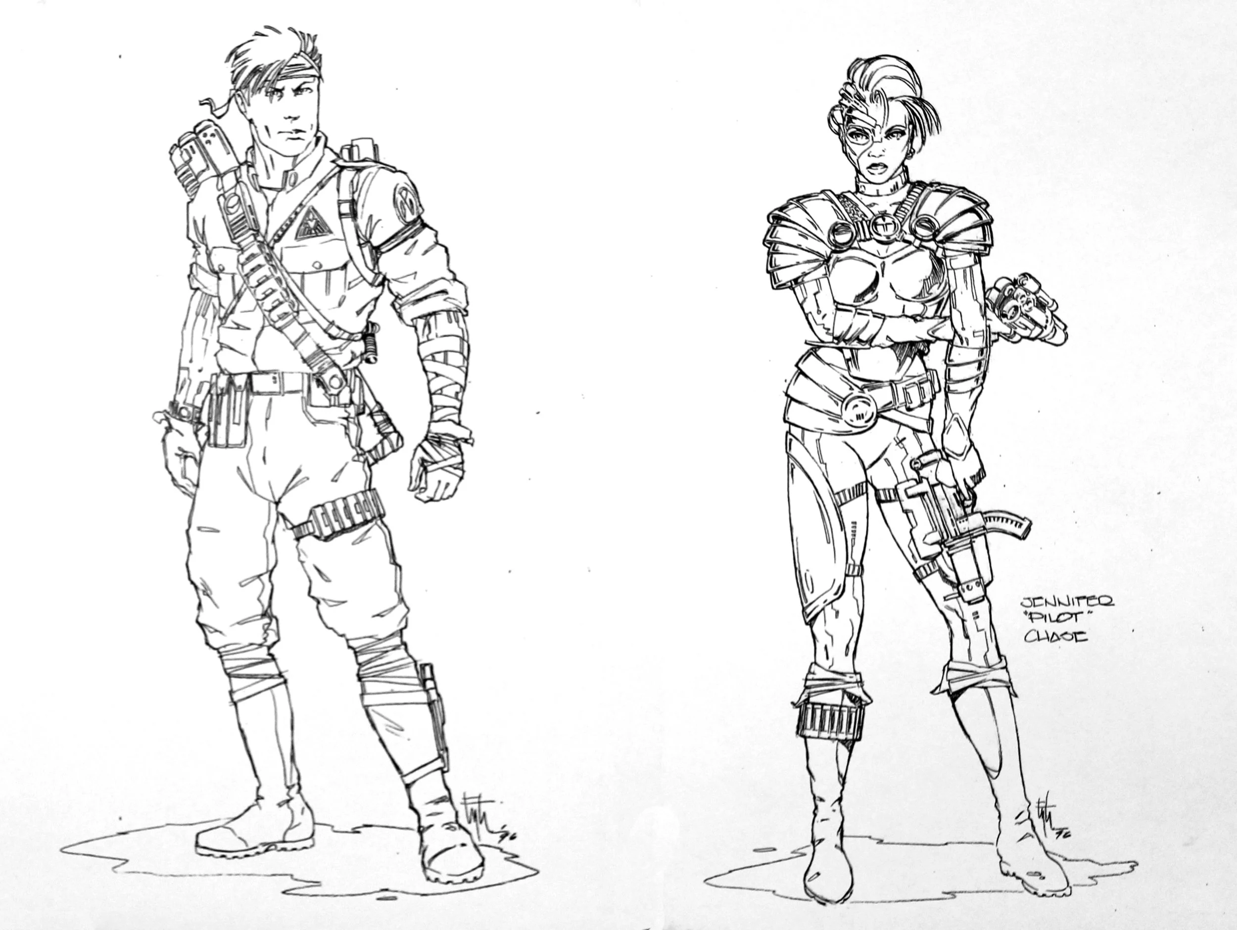 Costume Design, CAPTAIN POWER AND THE SOLDIERS OF THE FUTURE