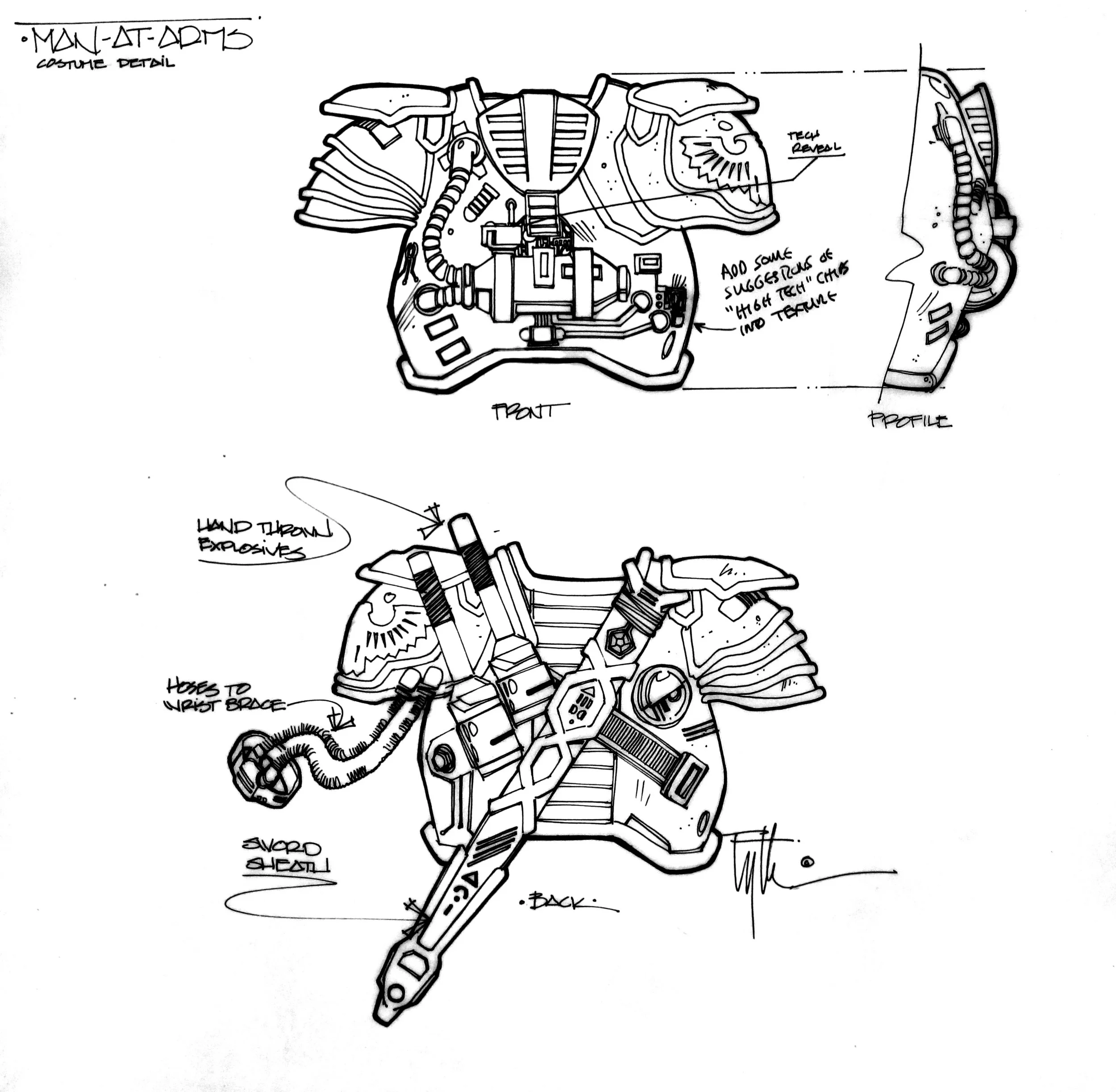Costume Design, MASTERS OF THE UNIVERSE
