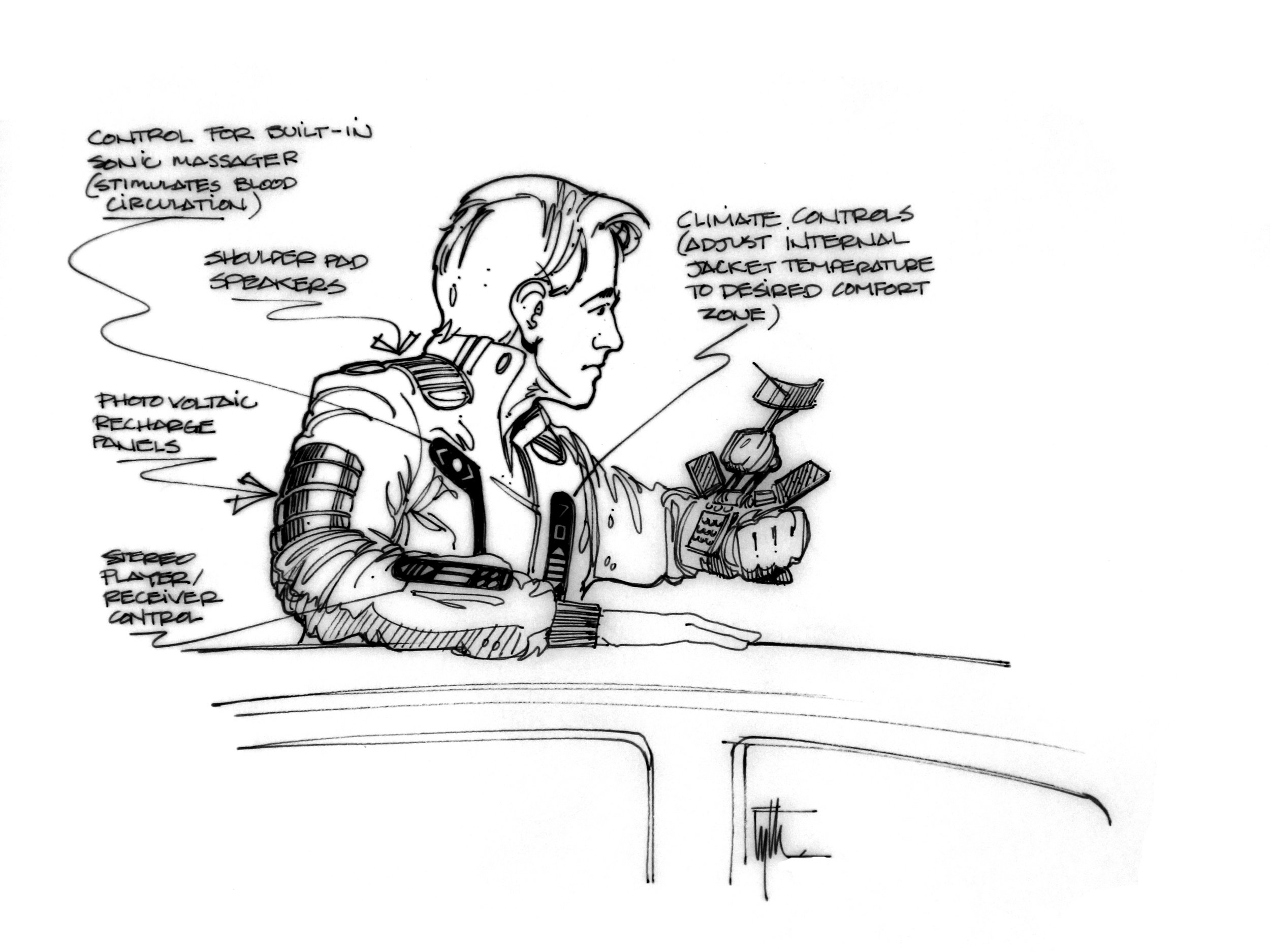 Wearable Technology Jacket for Marty McFly, BACK TO THE FUTURE II - Universal Pictures