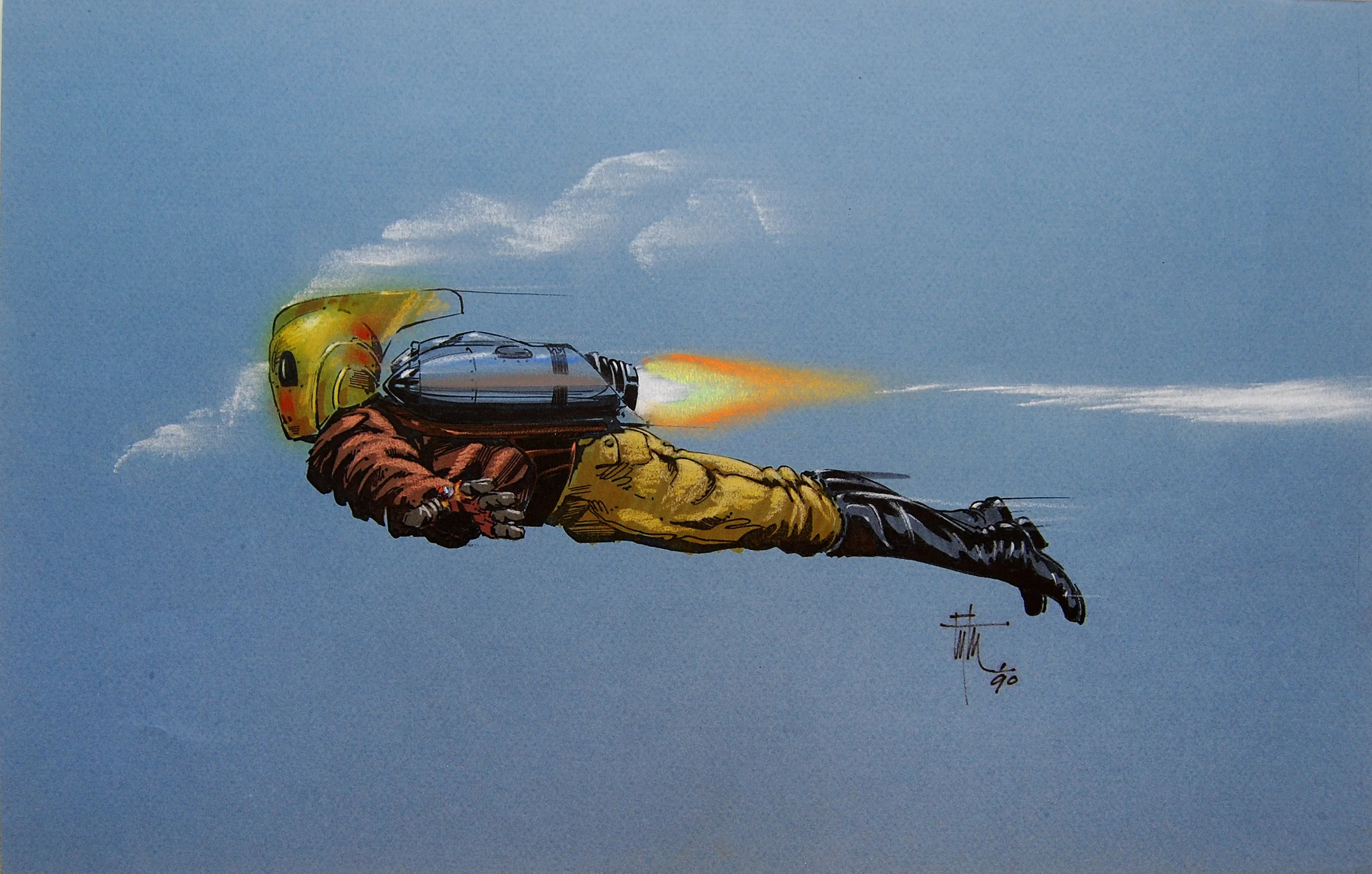 Rocket Pack Design Concepts, THE ROCKETEER - The Disney Company