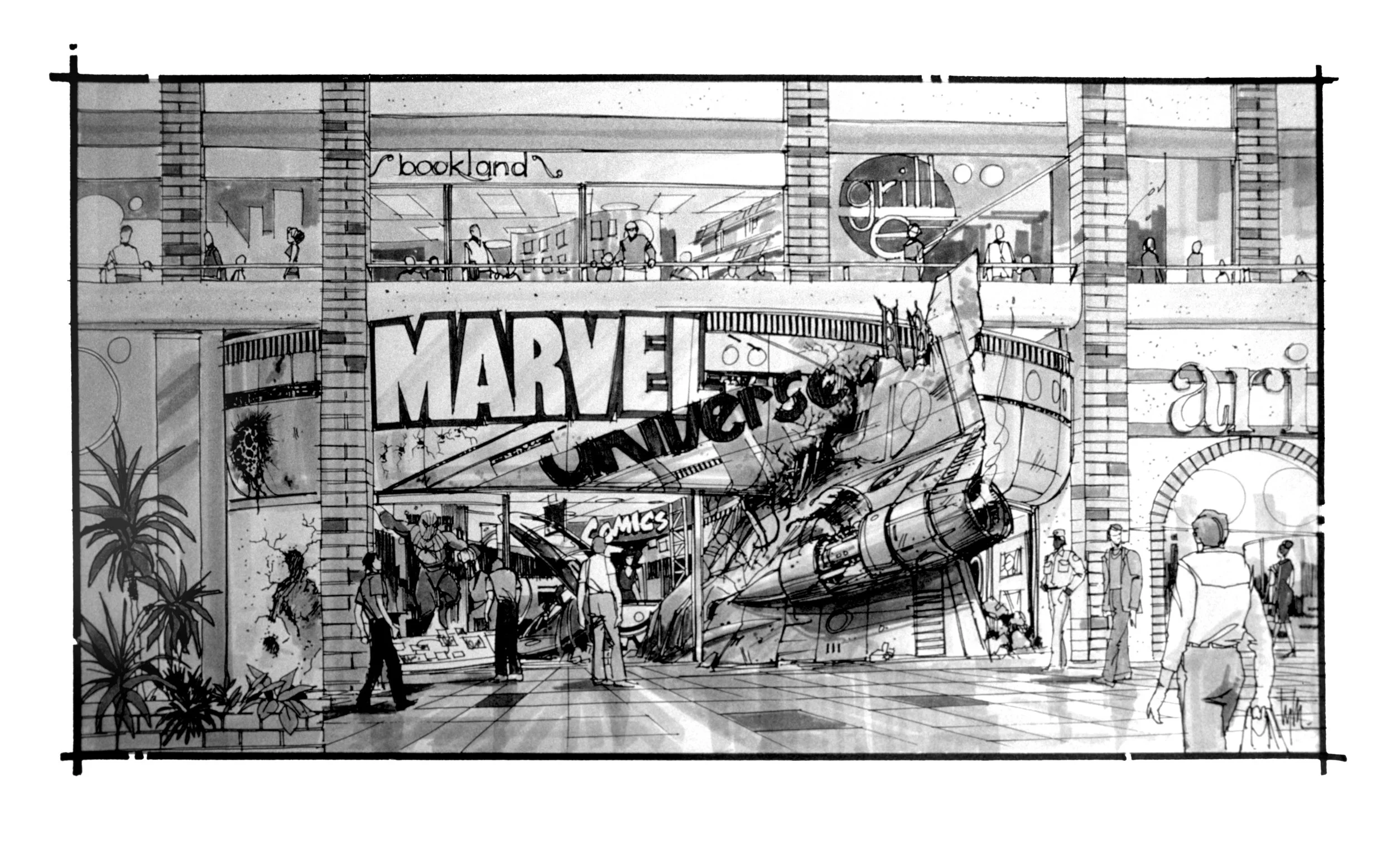 MARVEL Retail Store Design