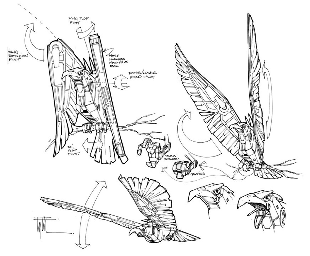 Flying Eagle/Robot Villain, Captain Power TV Series