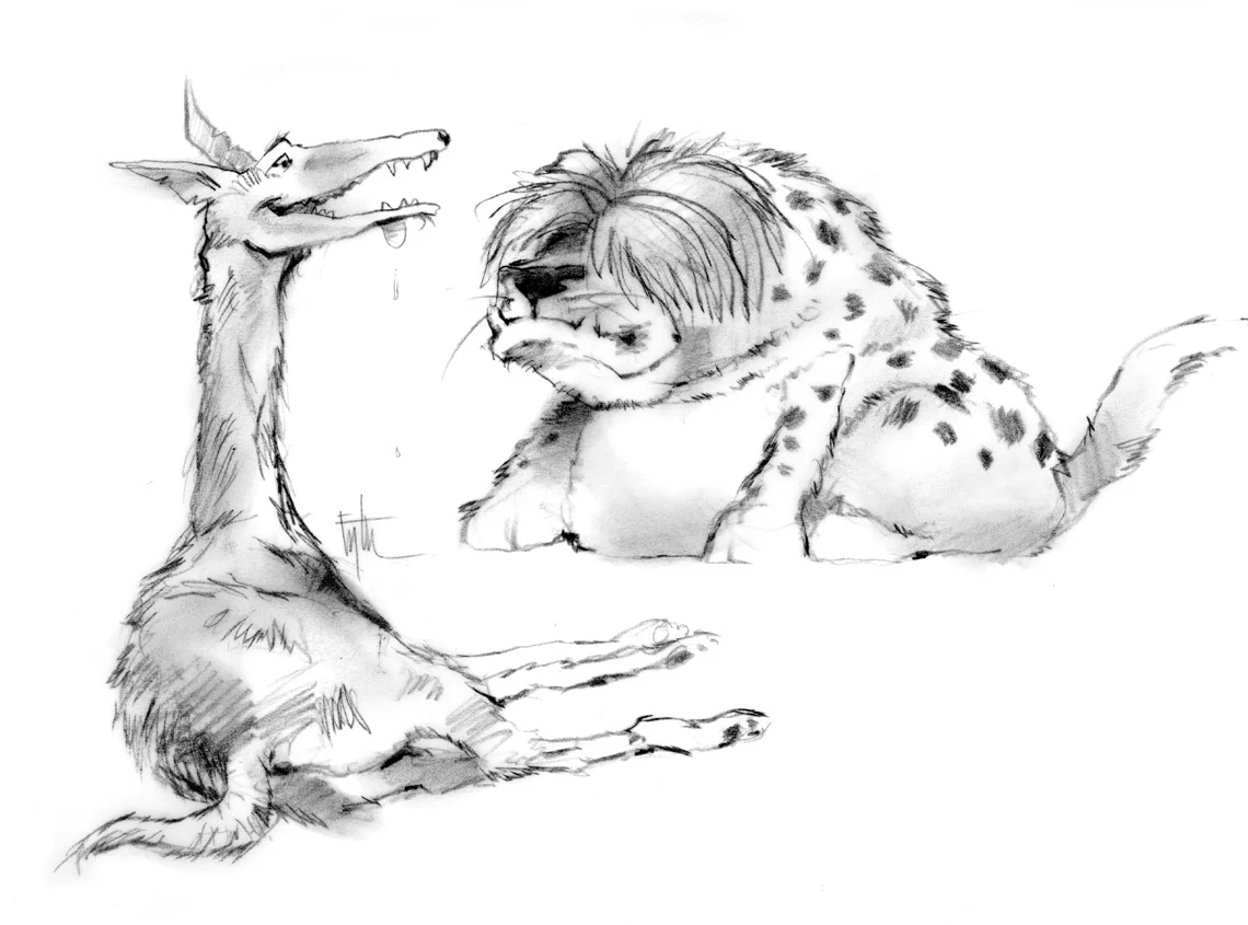 Genetically Modified Dog Character Concept, Proposed TV Project - The Jim Henson Company