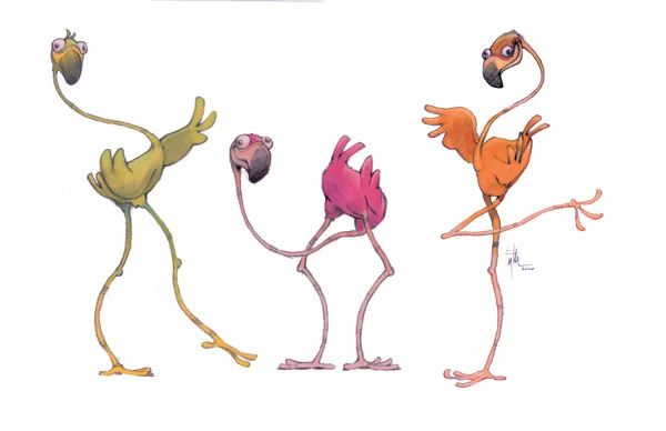 Flamingo Character Concepts, Film Project - The Jim Henson Company