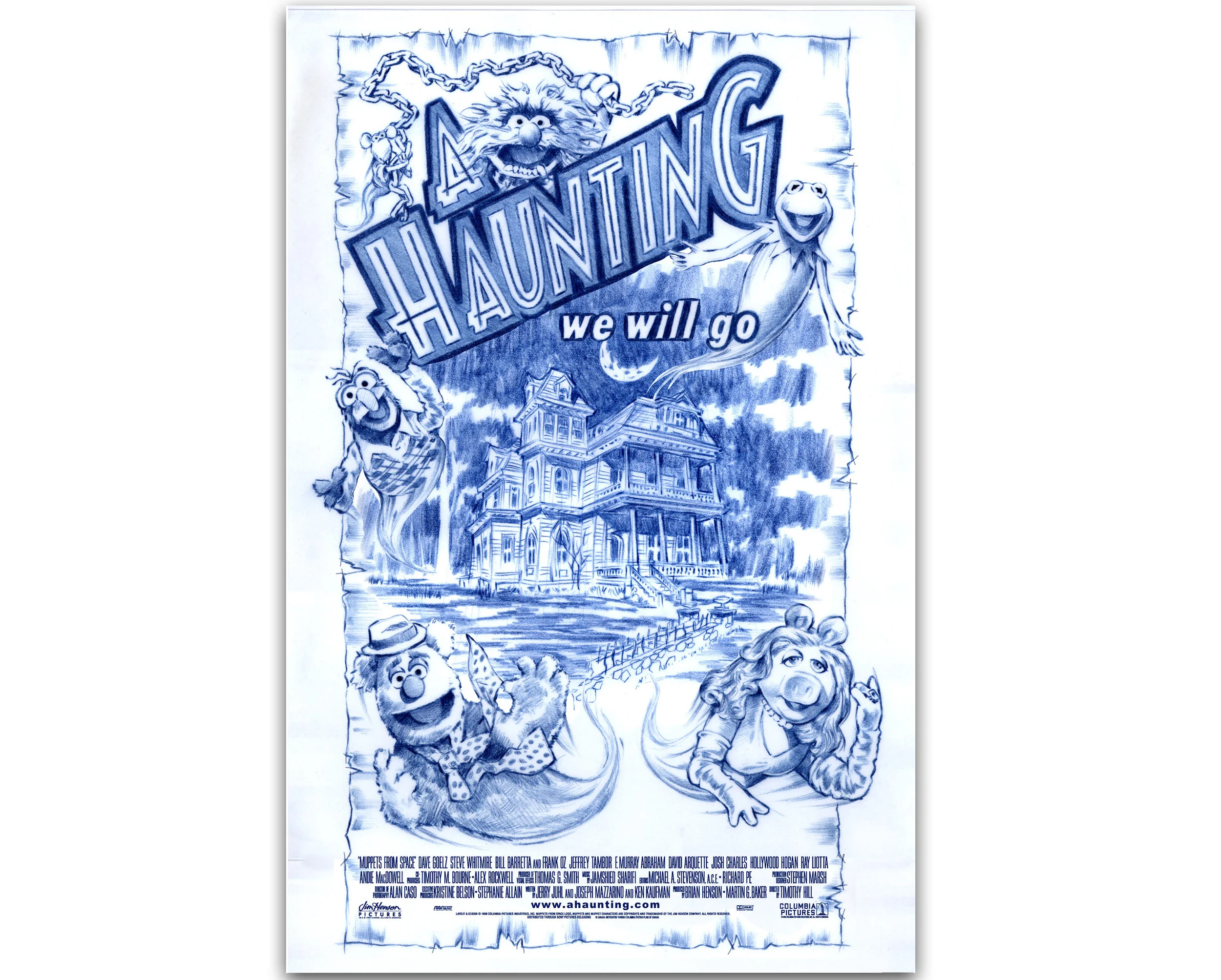 Muppet Movie Poster, Proposed Film Project - The Henson Company