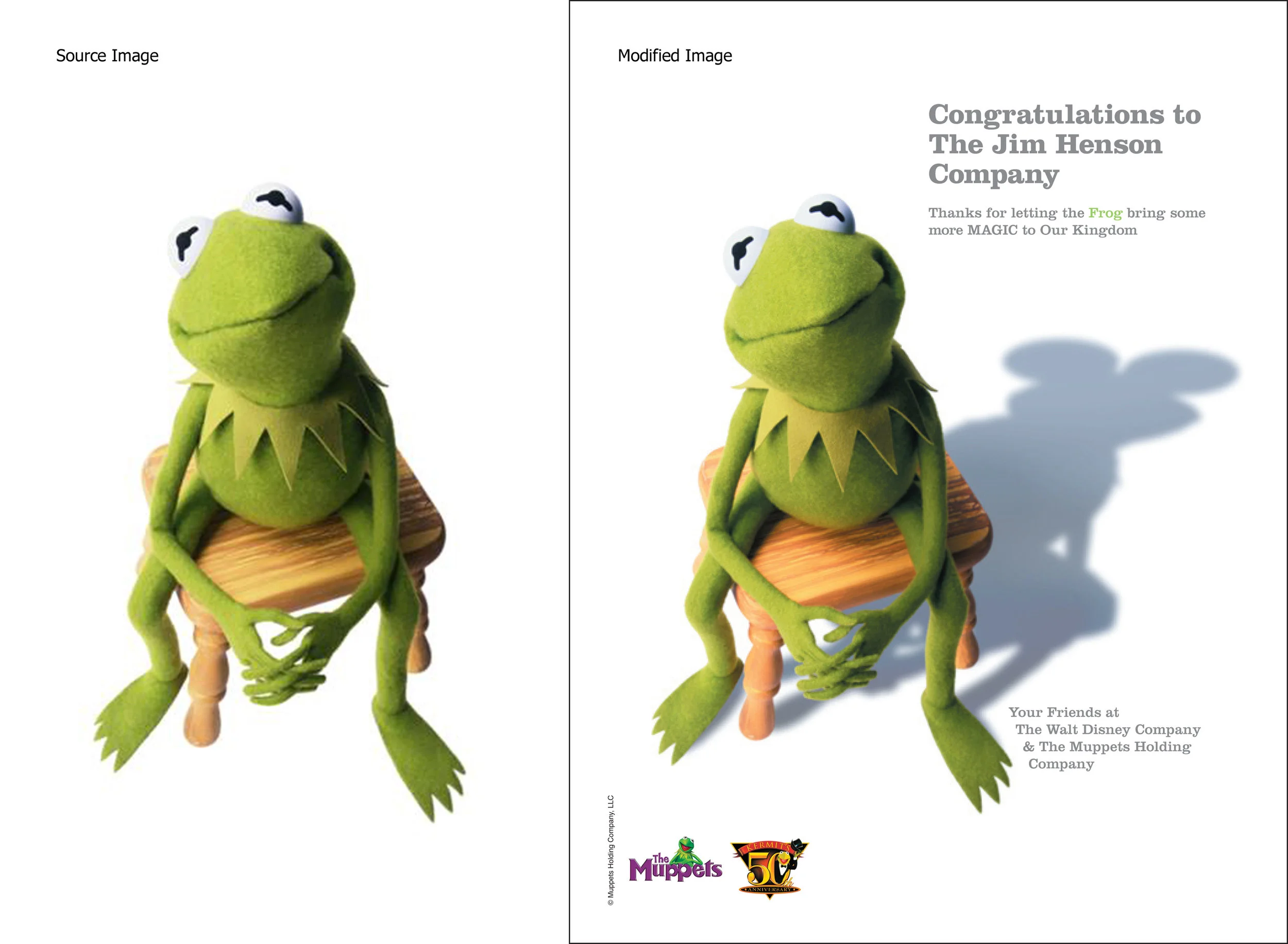 Design & Photo Modification for VARIETY Magazine Full-Page Advertisement