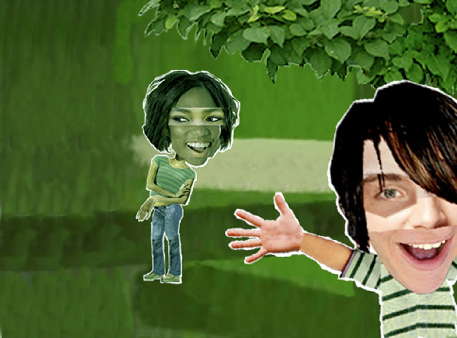 Kid's Online Gaming/Entertainment Platform Graphics