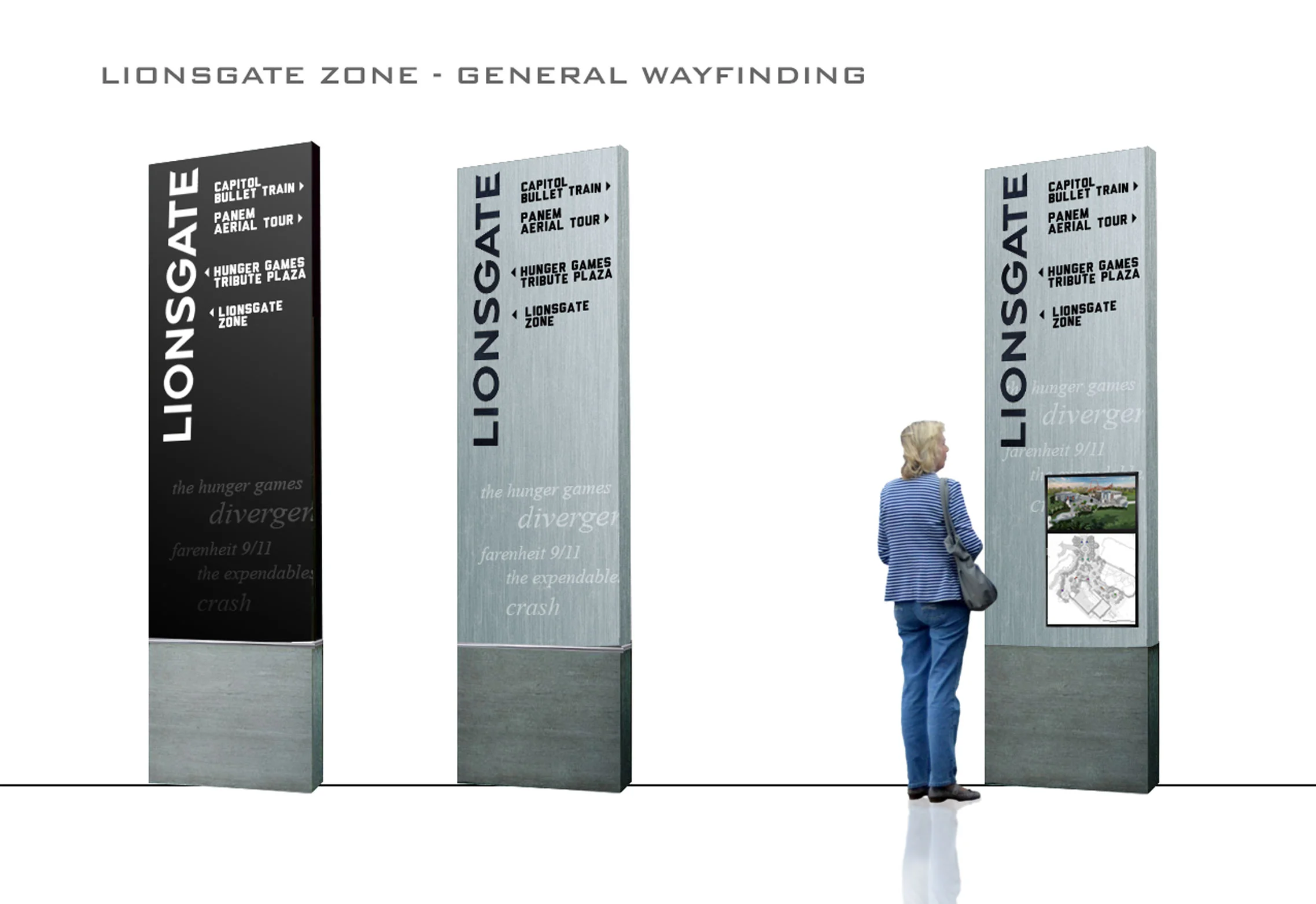 Themed Way-finding Signage Design
