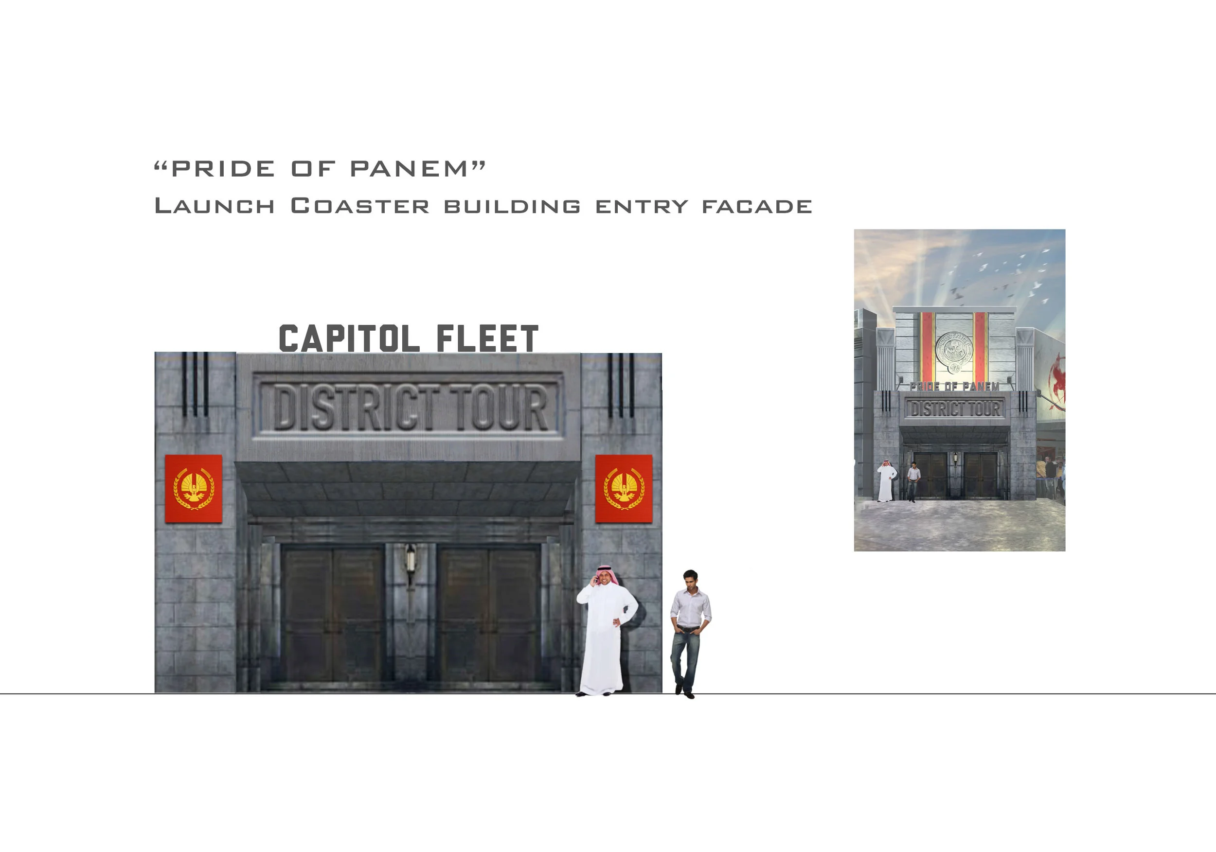 Themed Ride Entry Design