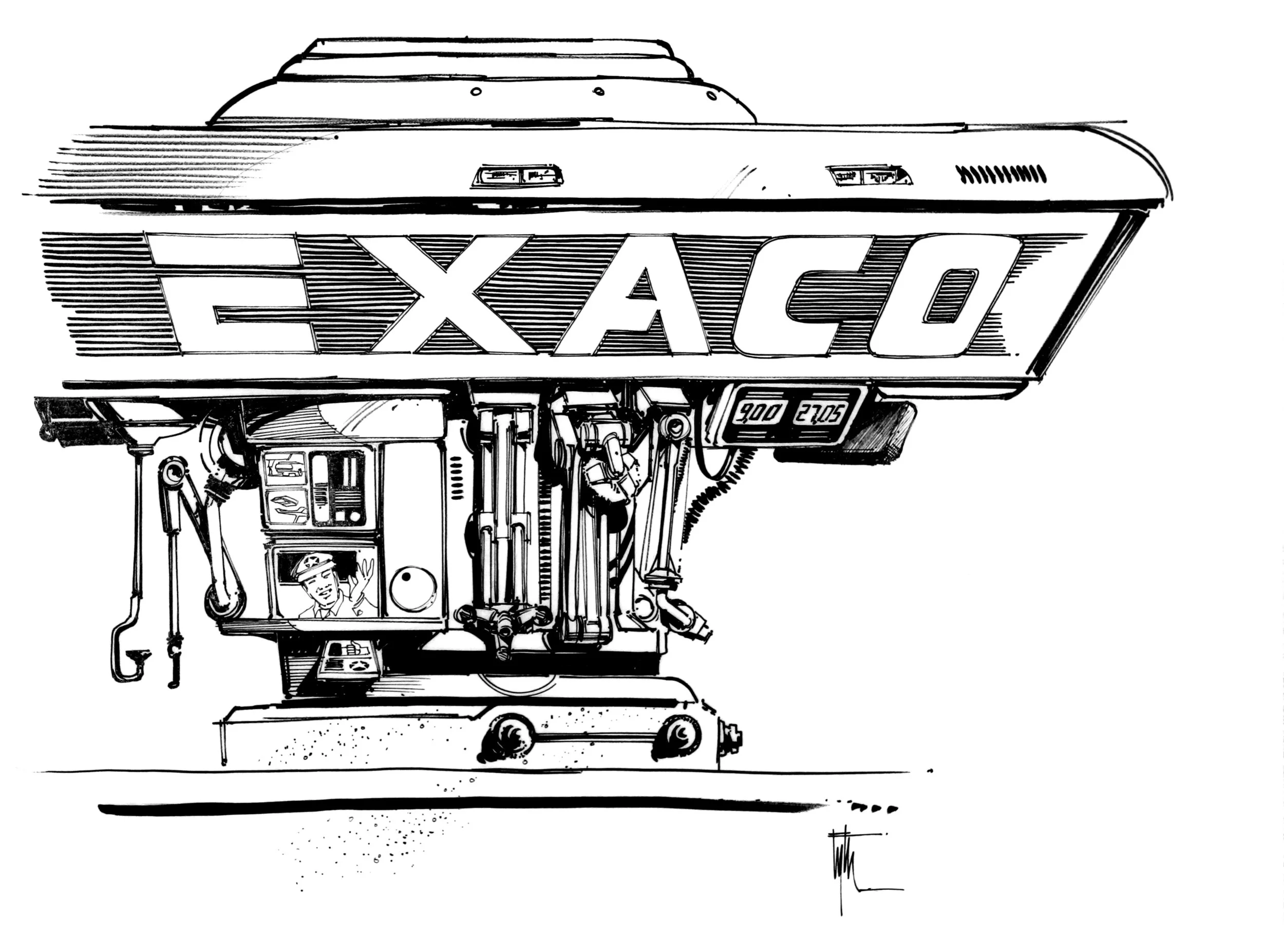 Back to the Future II - Gas Station