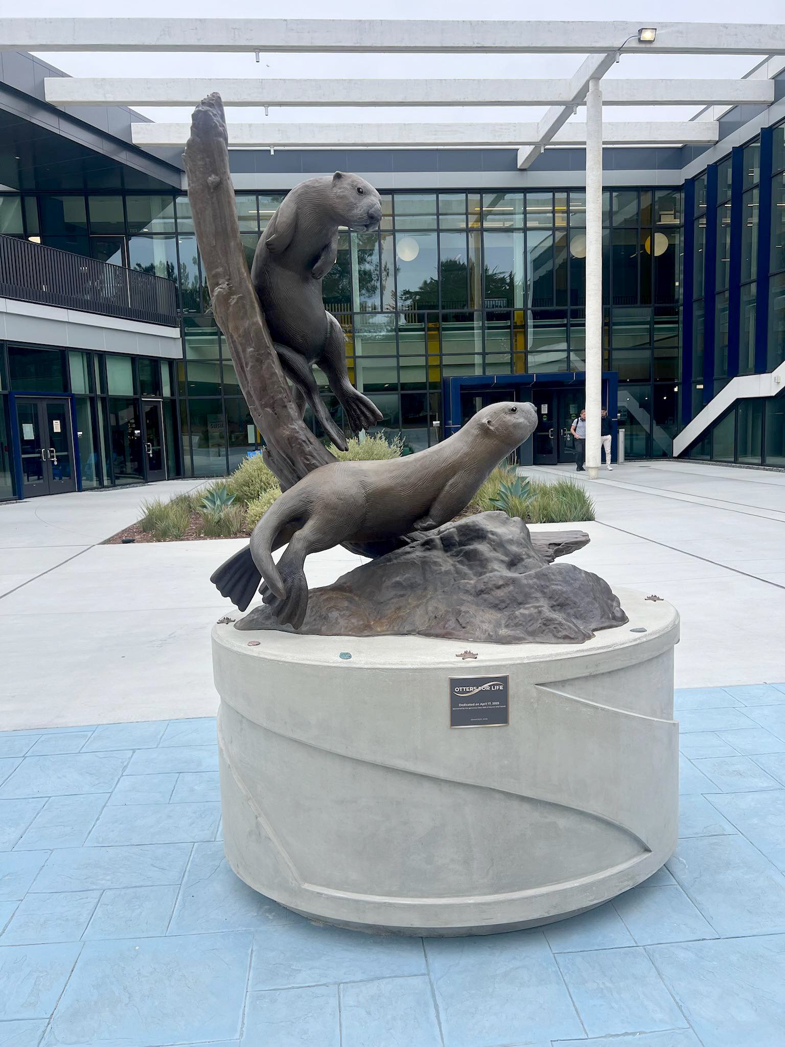 Otter Sculpture