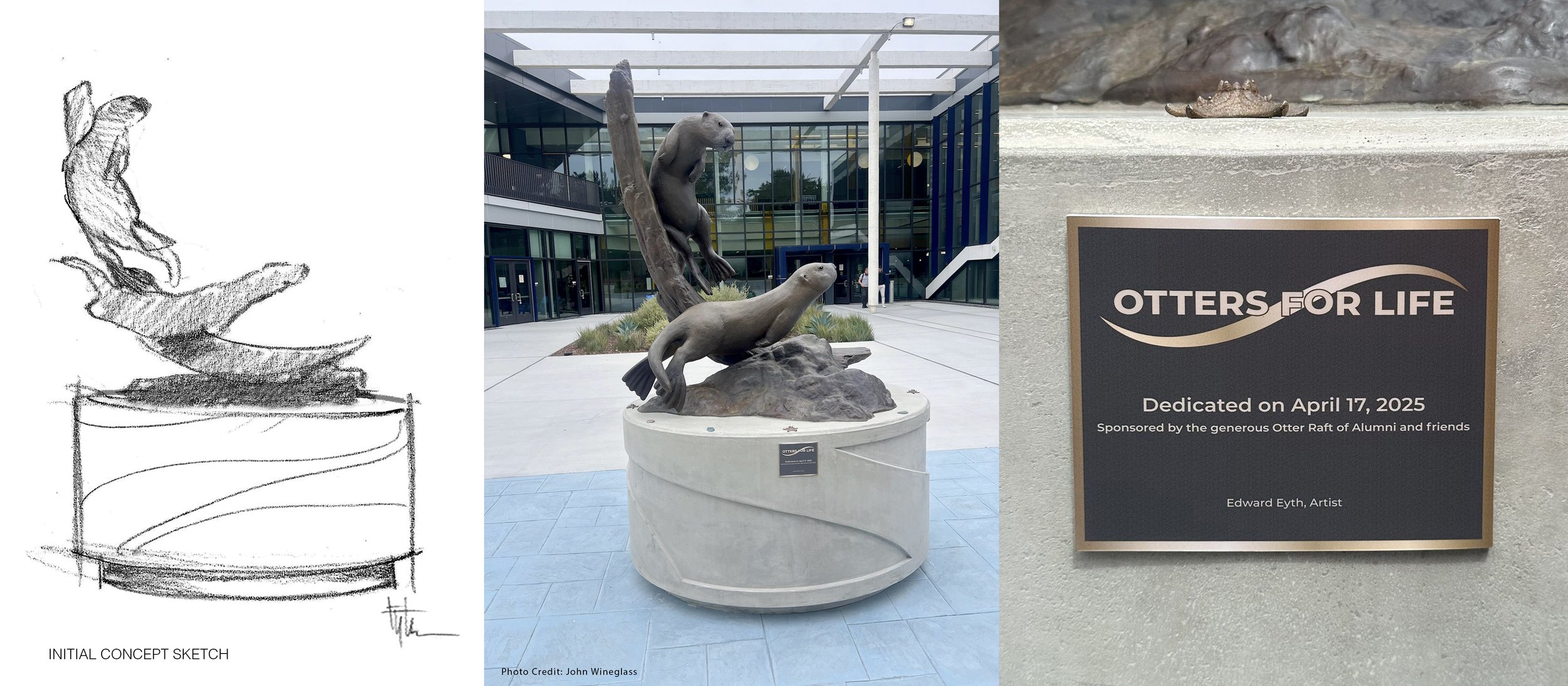 Otter Monument, California State University, Monterey Bay