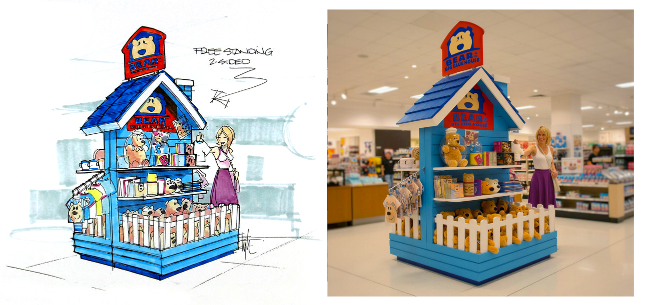   Retail Merchandise Display - The Jim Henson Company  